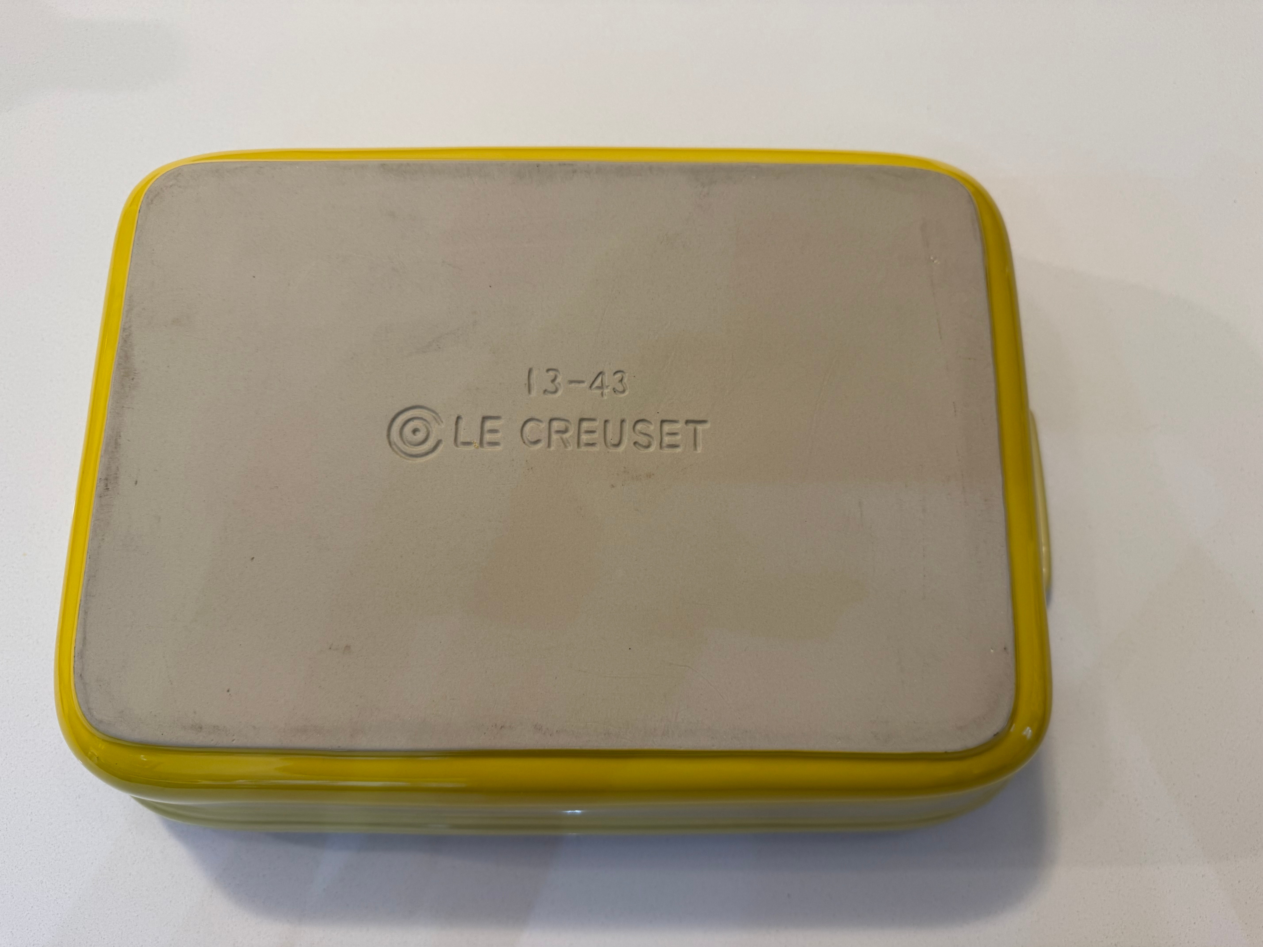 Le Creuset Nectar Yellow Rectangular Casserole Dish - photo 4