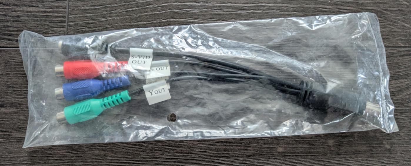 Composite cable (S-Video female, Y out female) - photo 3