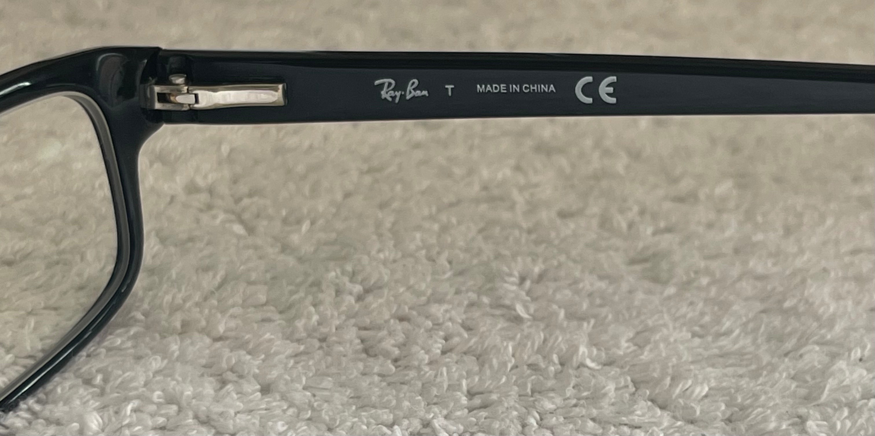 Vintage Ray-Ban Black Designer Eyeglass Frames (RB 5187) - photo 3