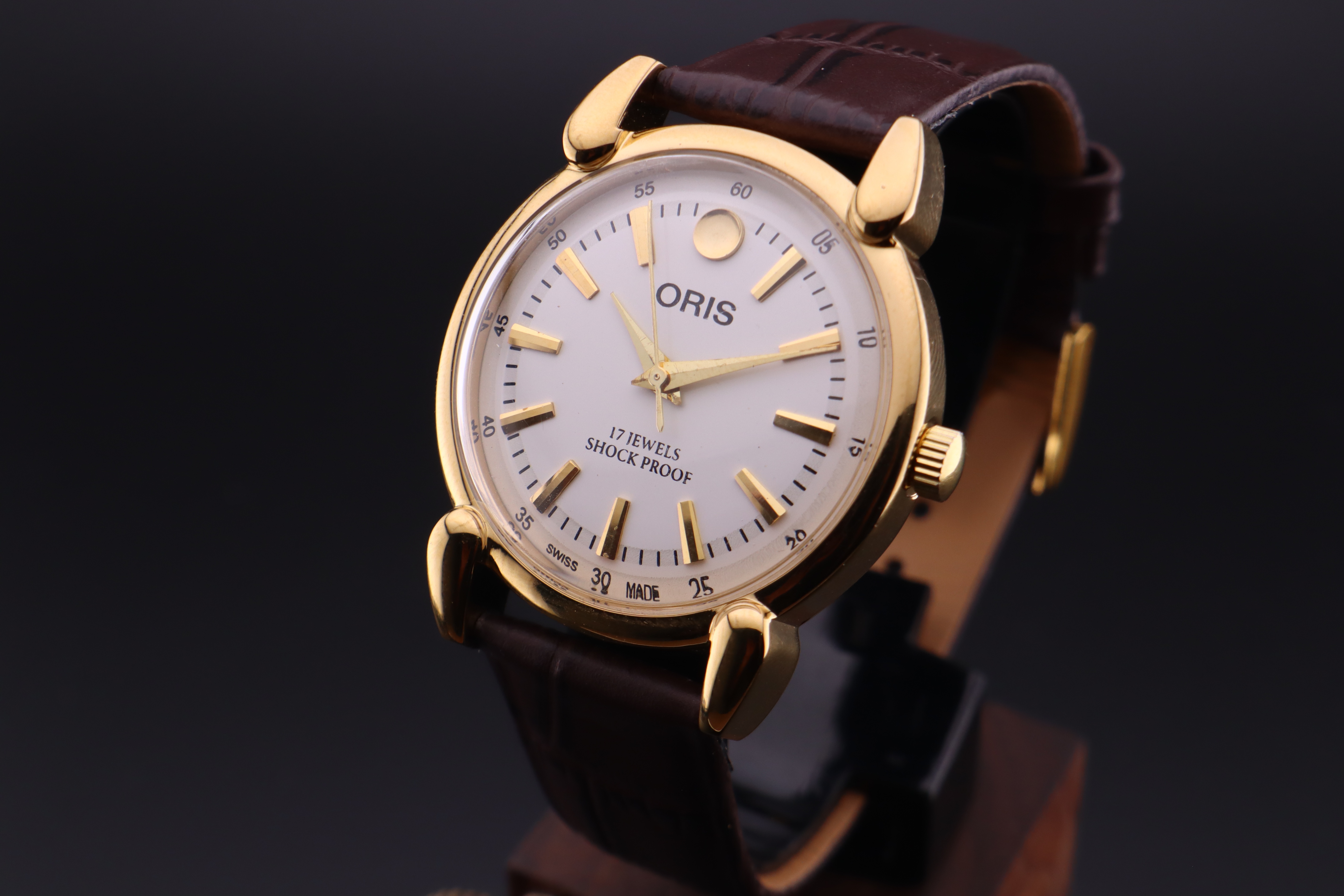 Vintage Oris Swiss ST-96 Hand Wind Mechanical Men's Watch - photo 3
