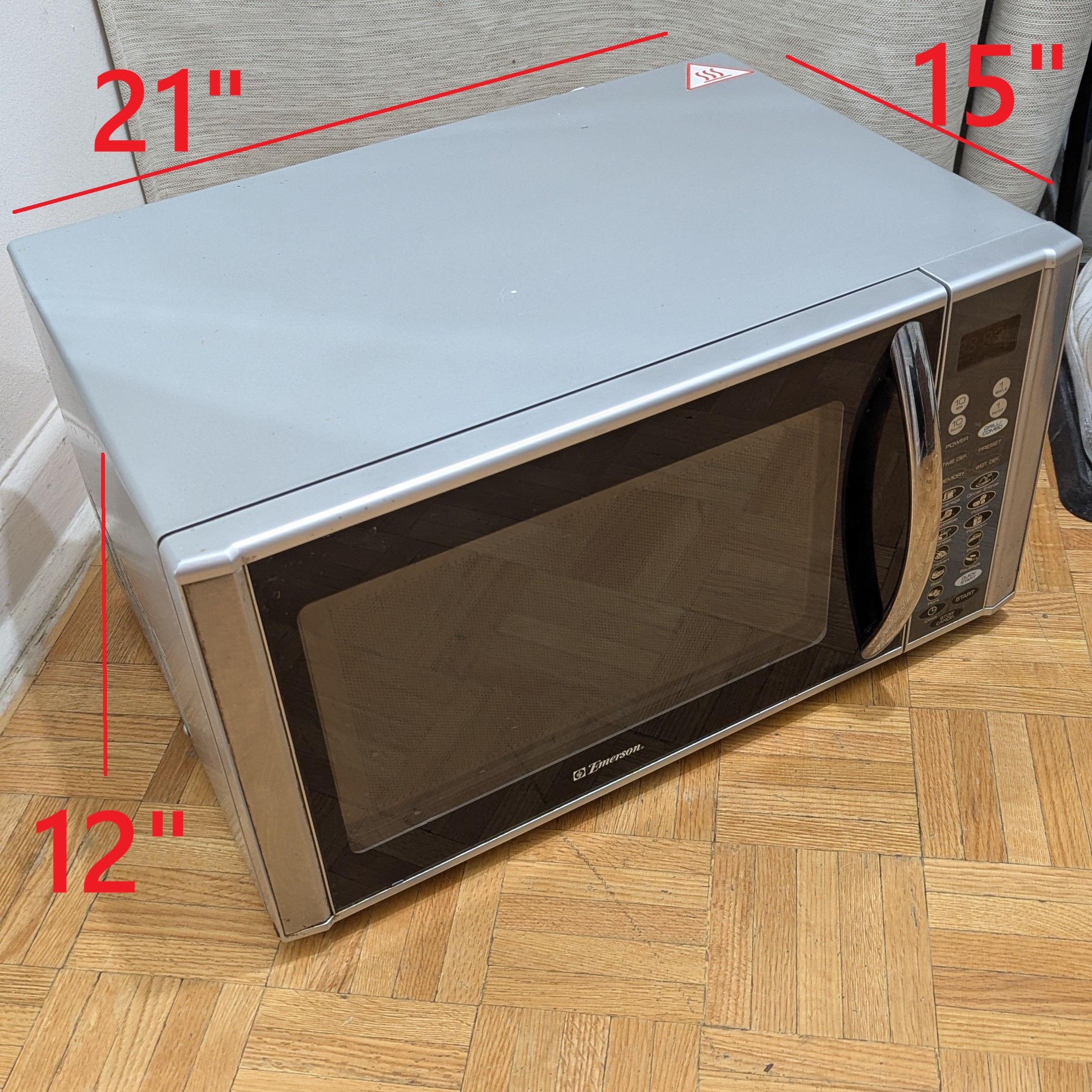 2 in 1 Microwave Oven and Grill 1400W Countertop Oven MWG9111