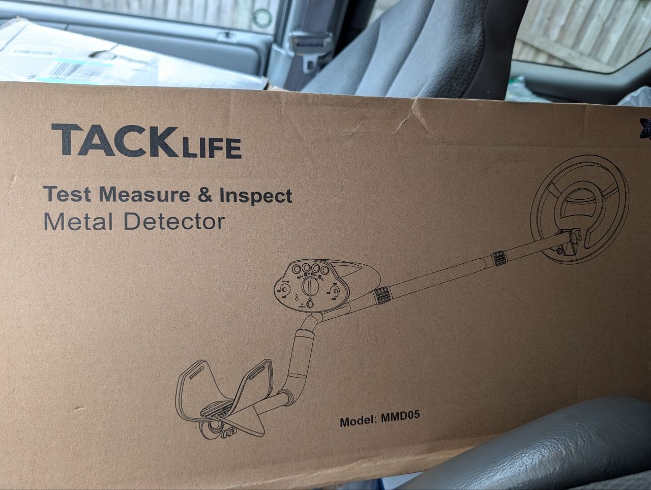 New TACKLIFE MMD05 Metal Detector - Perfect for Security, Treasu