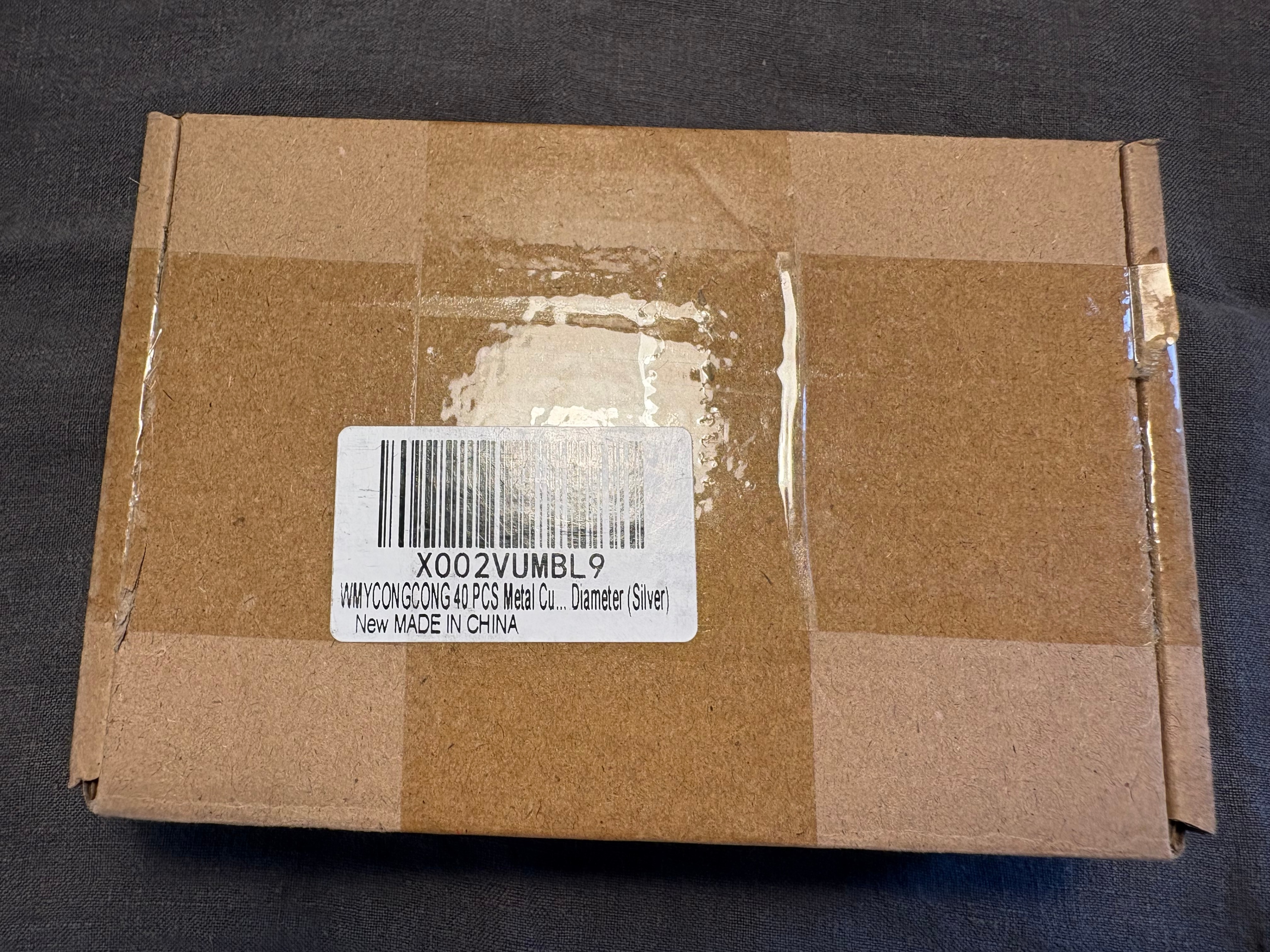 40 Curtain Rings with Clips, Silver - New - photo 3