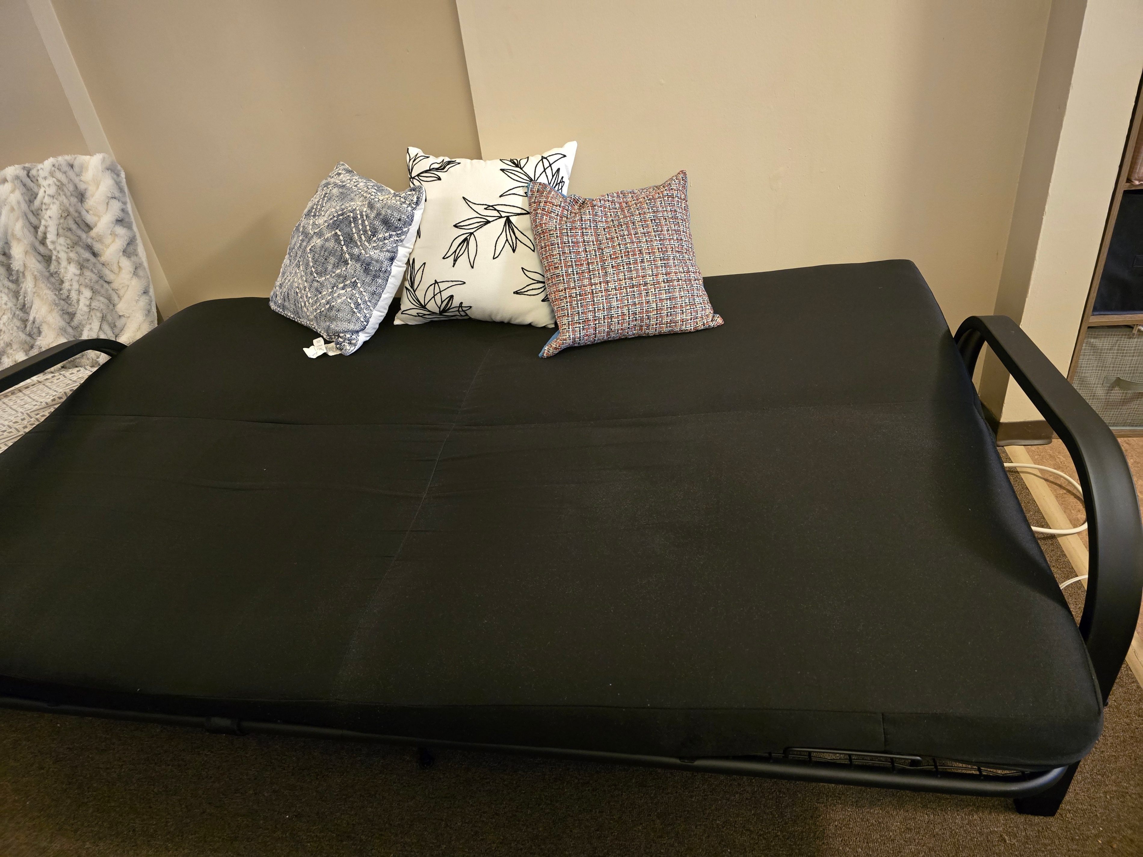 Futon plus Double Bed with Metal Frame - photo 2