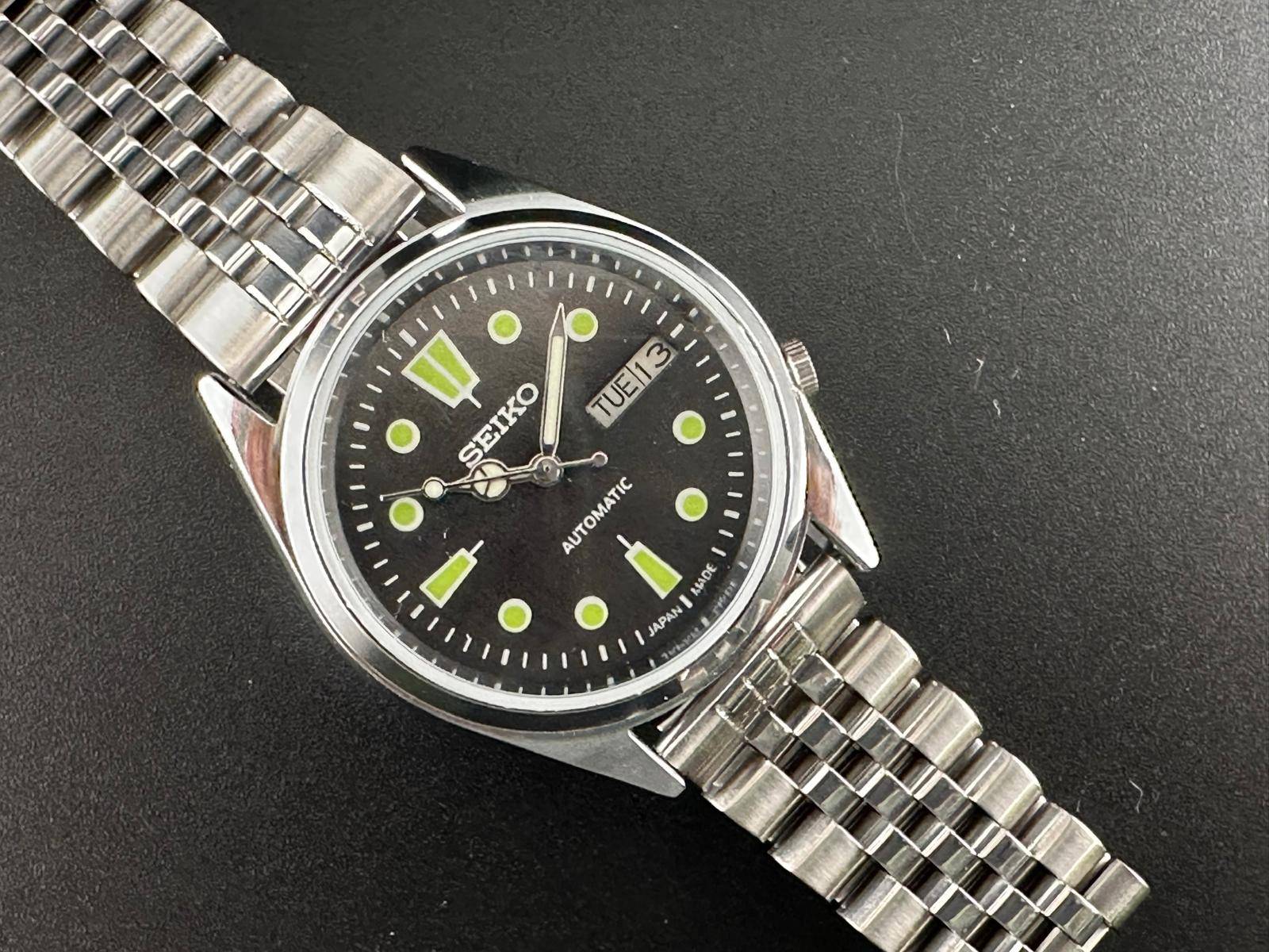 Vintage Seiko 5 Automatic 6309A Men's  Watch D&D- Japan Made - photo 5