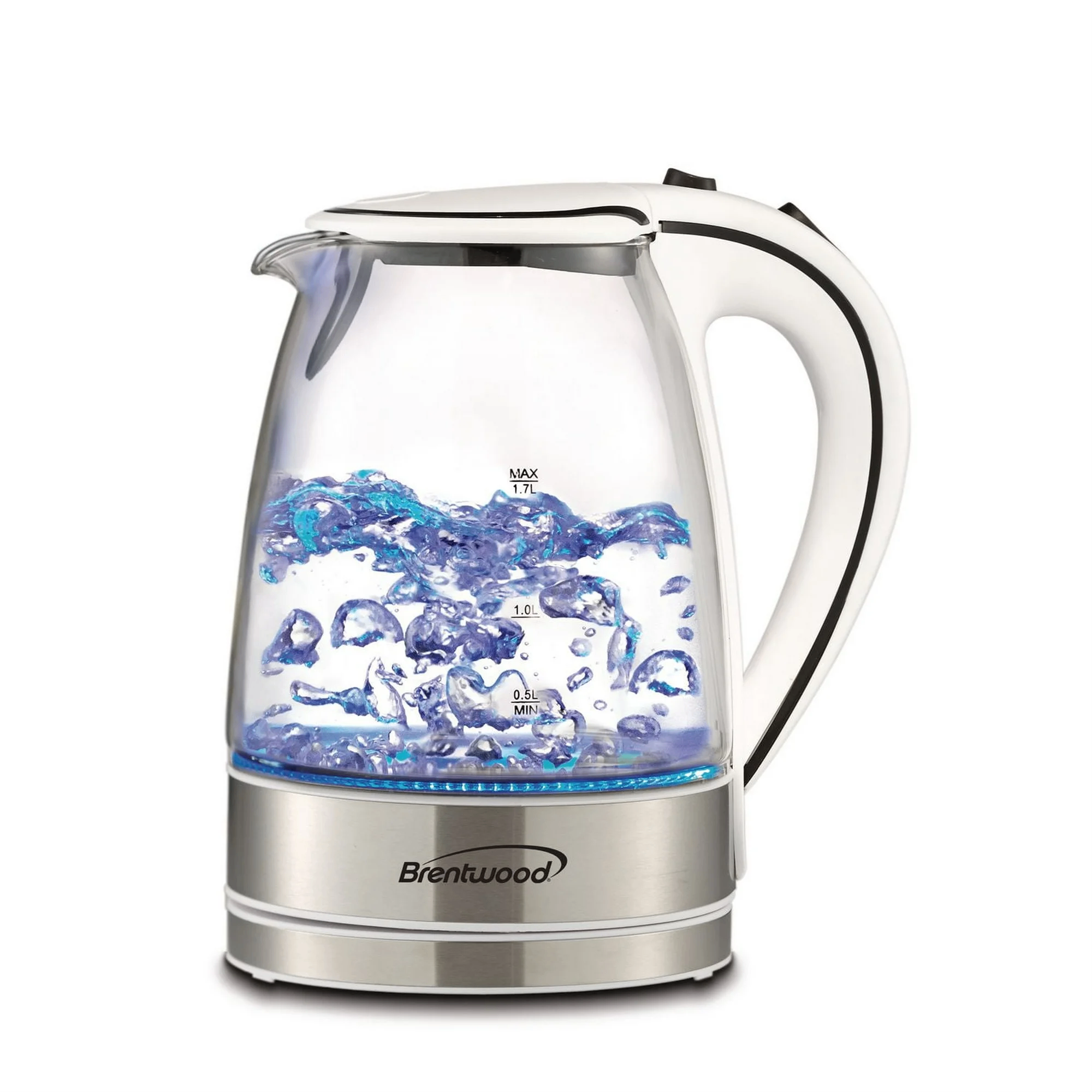 Brentwood 1.7L Cordless Glass Electric Kettle - photo 2