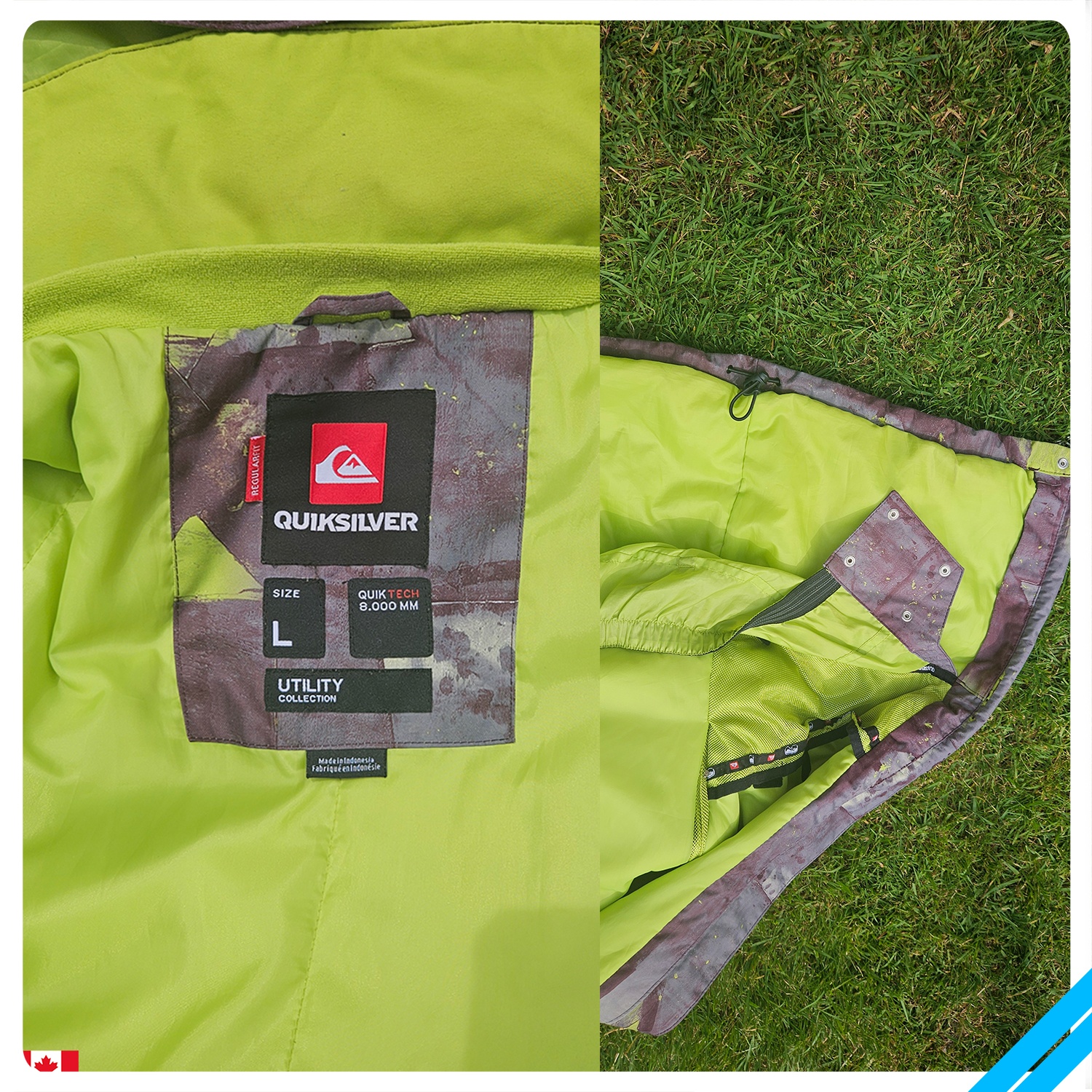 Quiksilver Snowboard/Ski Jacket L - photo 3