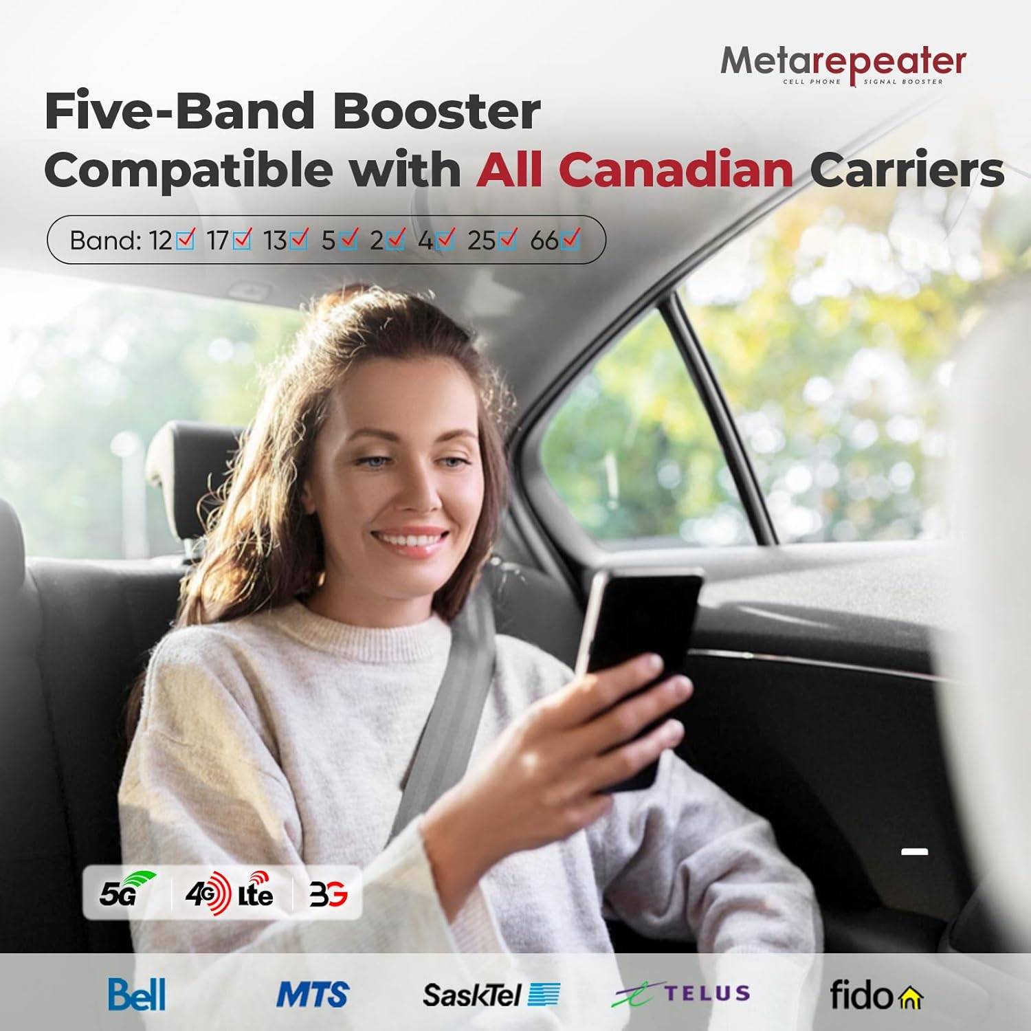Cell Phone Booster for Car, SUV, Van - photo 2