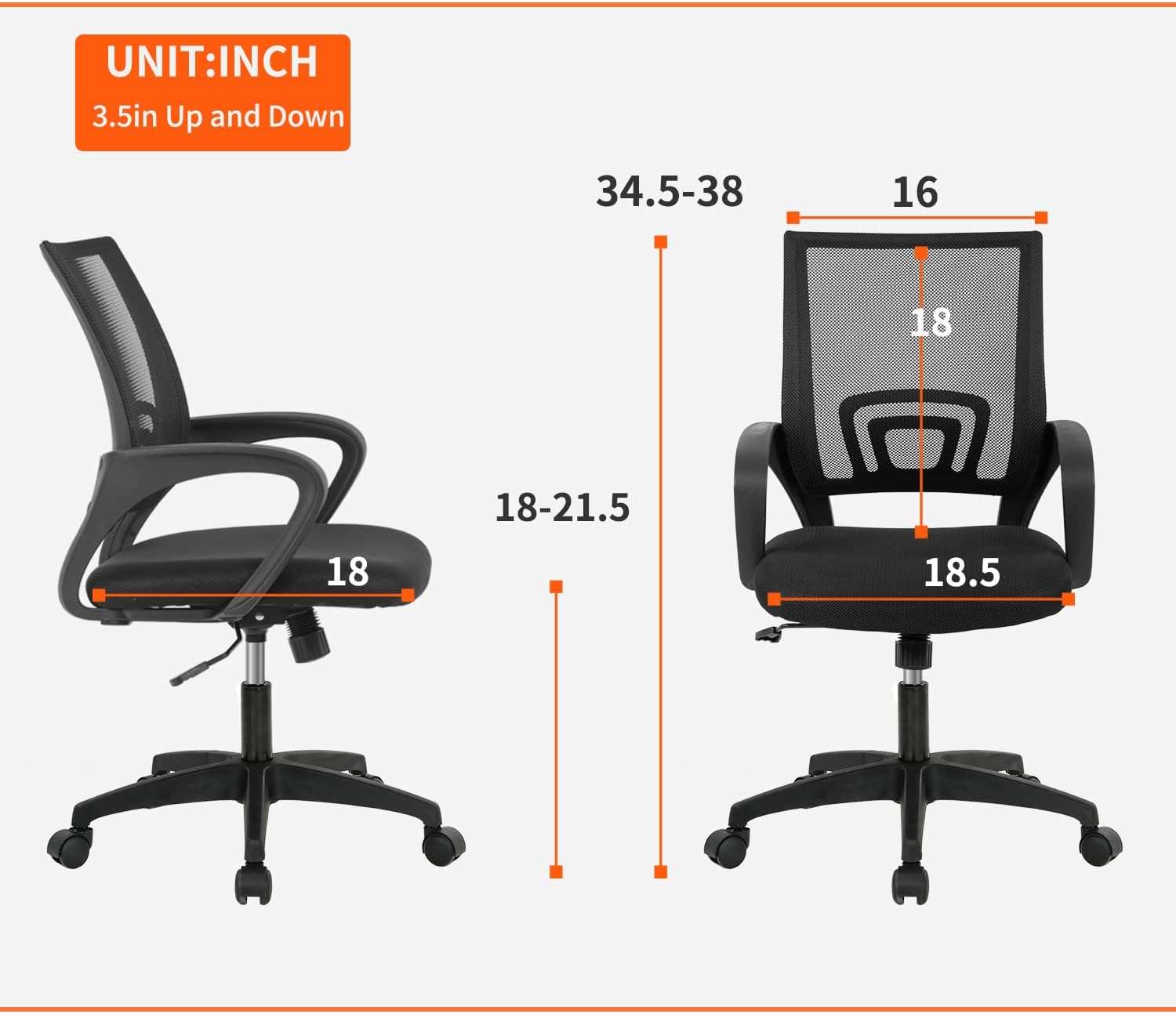 Black Mesh Office Chair
