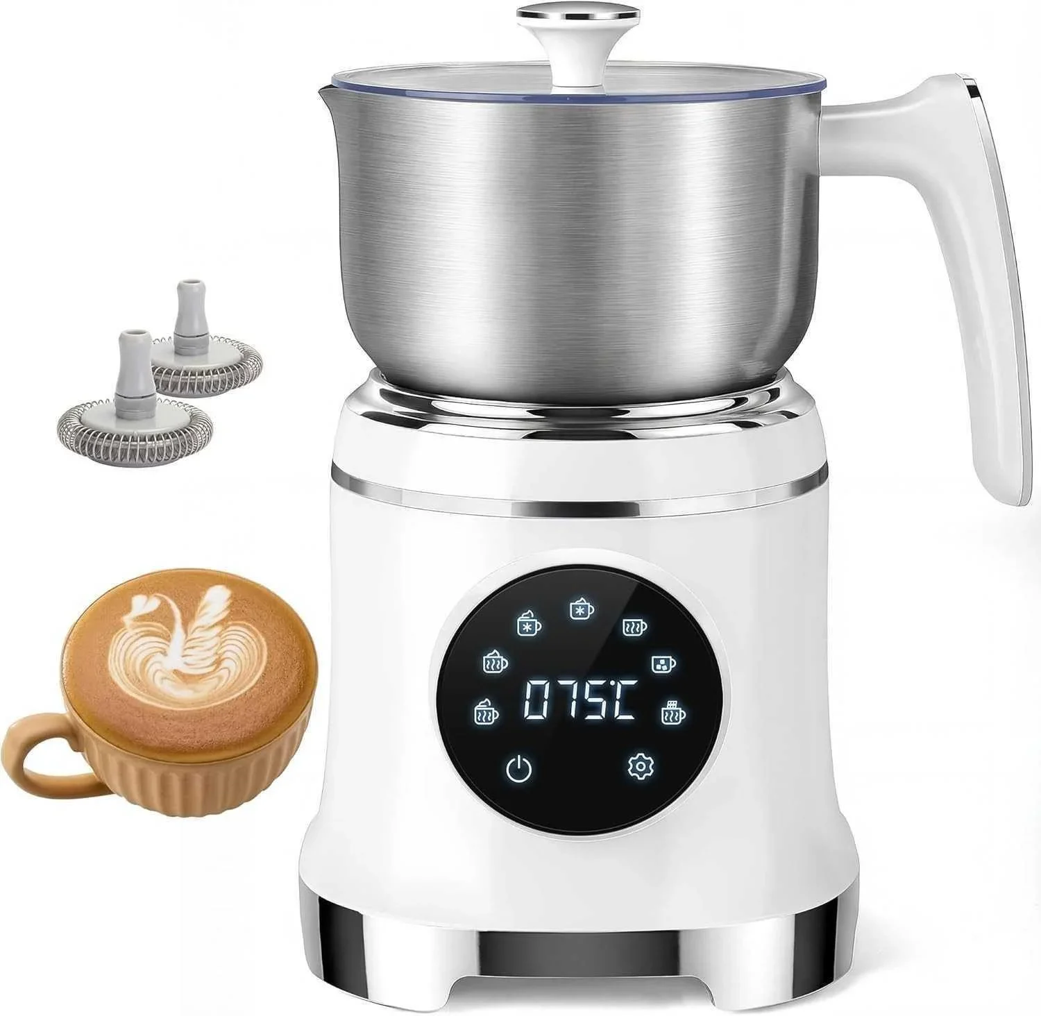 VIPDIGI 7-IN-1 Milk Frother