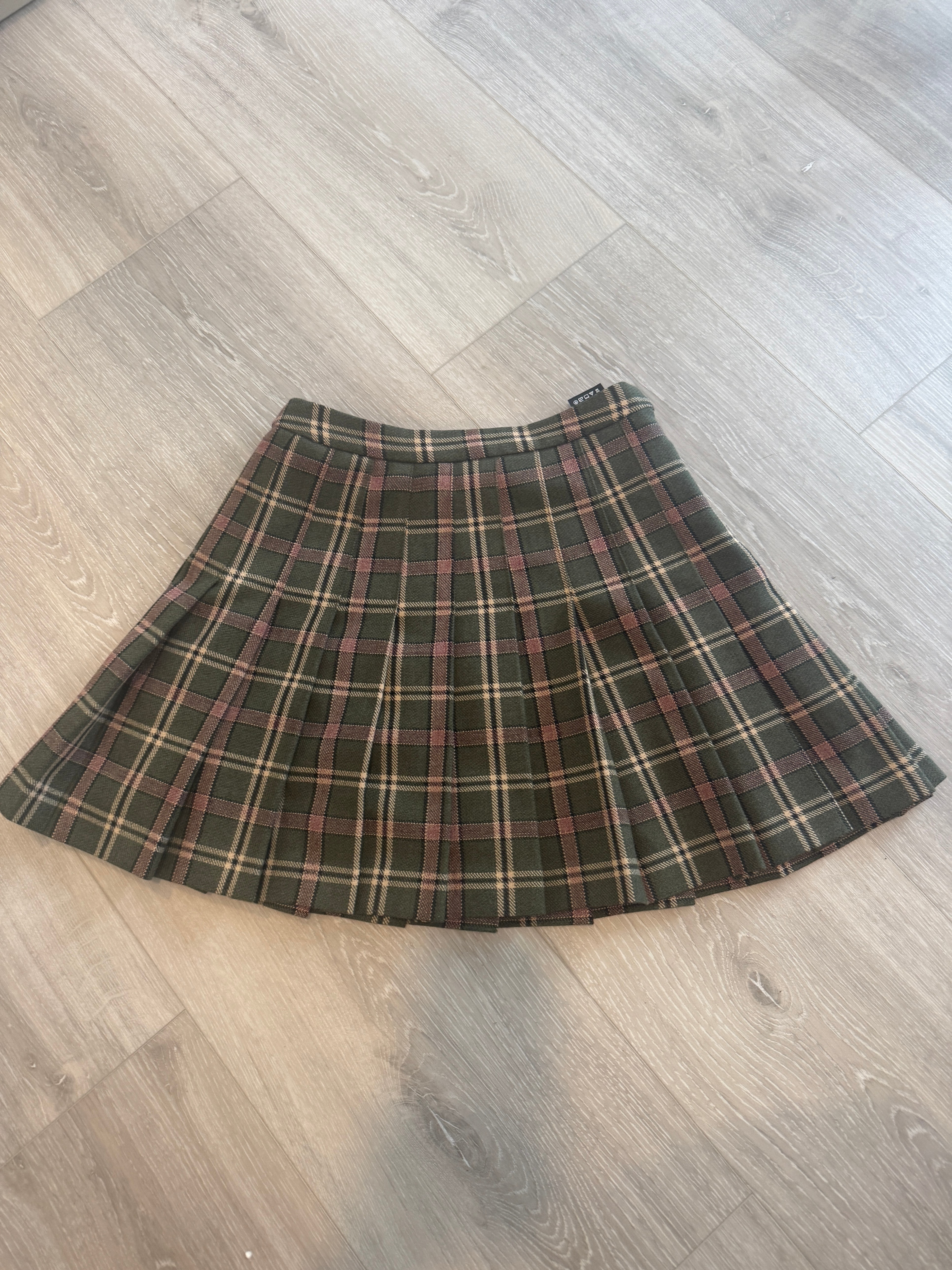 Green Plaid Wilfred Skirt - photo 3