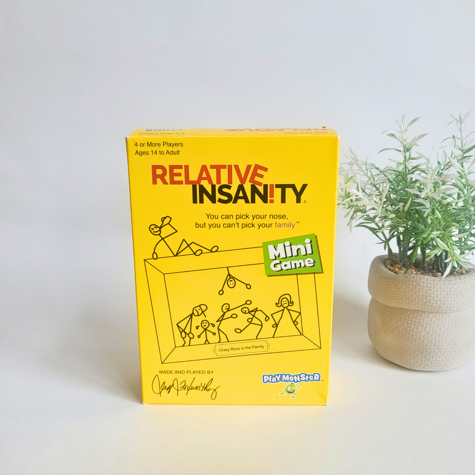 Just $5! - Relative Insanity Family Card Game - South Ajax