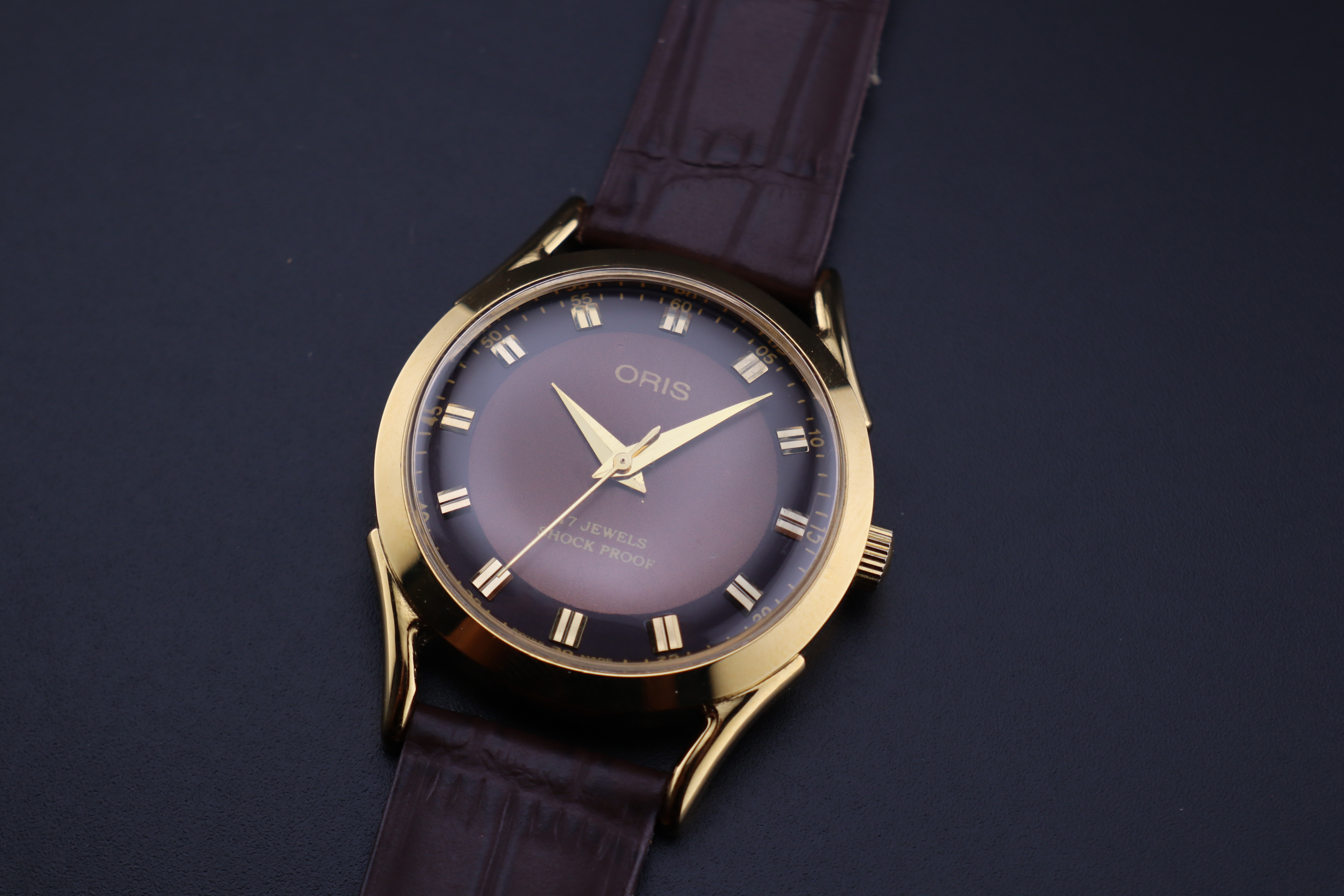 Vintage Oris Swiss ST-96 Hand Wind Mechanical Men's Watch - photo 3