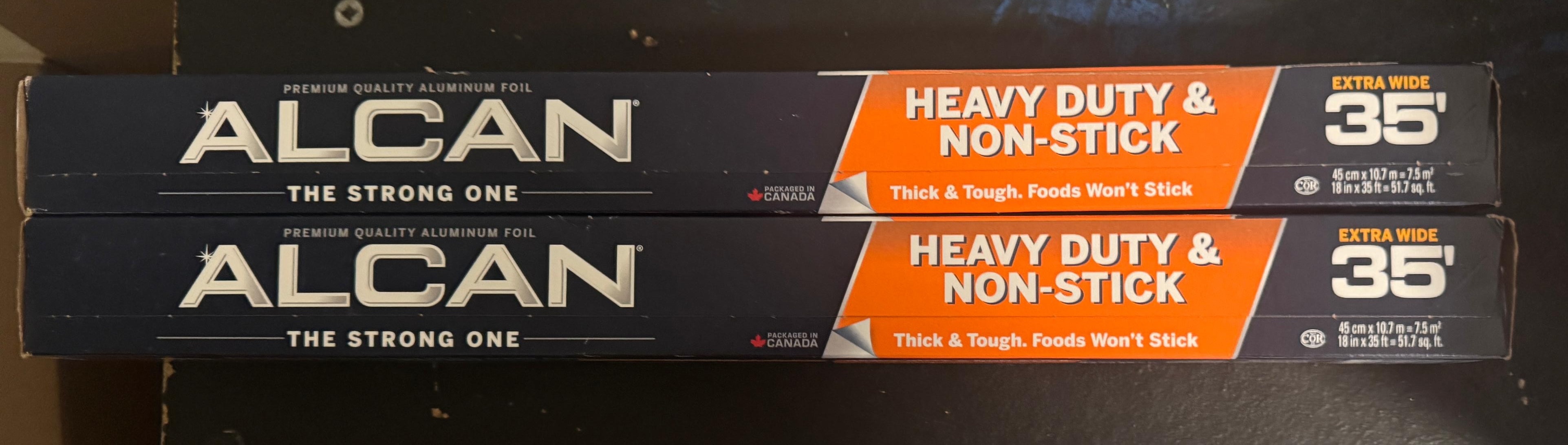 Alcan Grilling Foil Non-Stick Aluminum Foil Wrap,