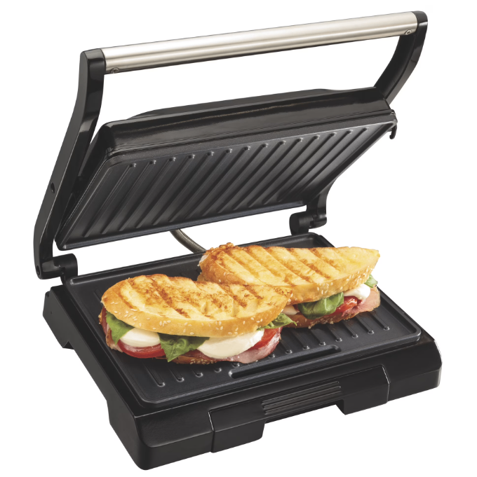 Hamilton Beach Electric Panini Press & Compact Grill