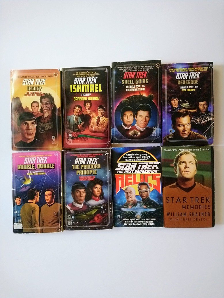 Star Trek pocketbooks!