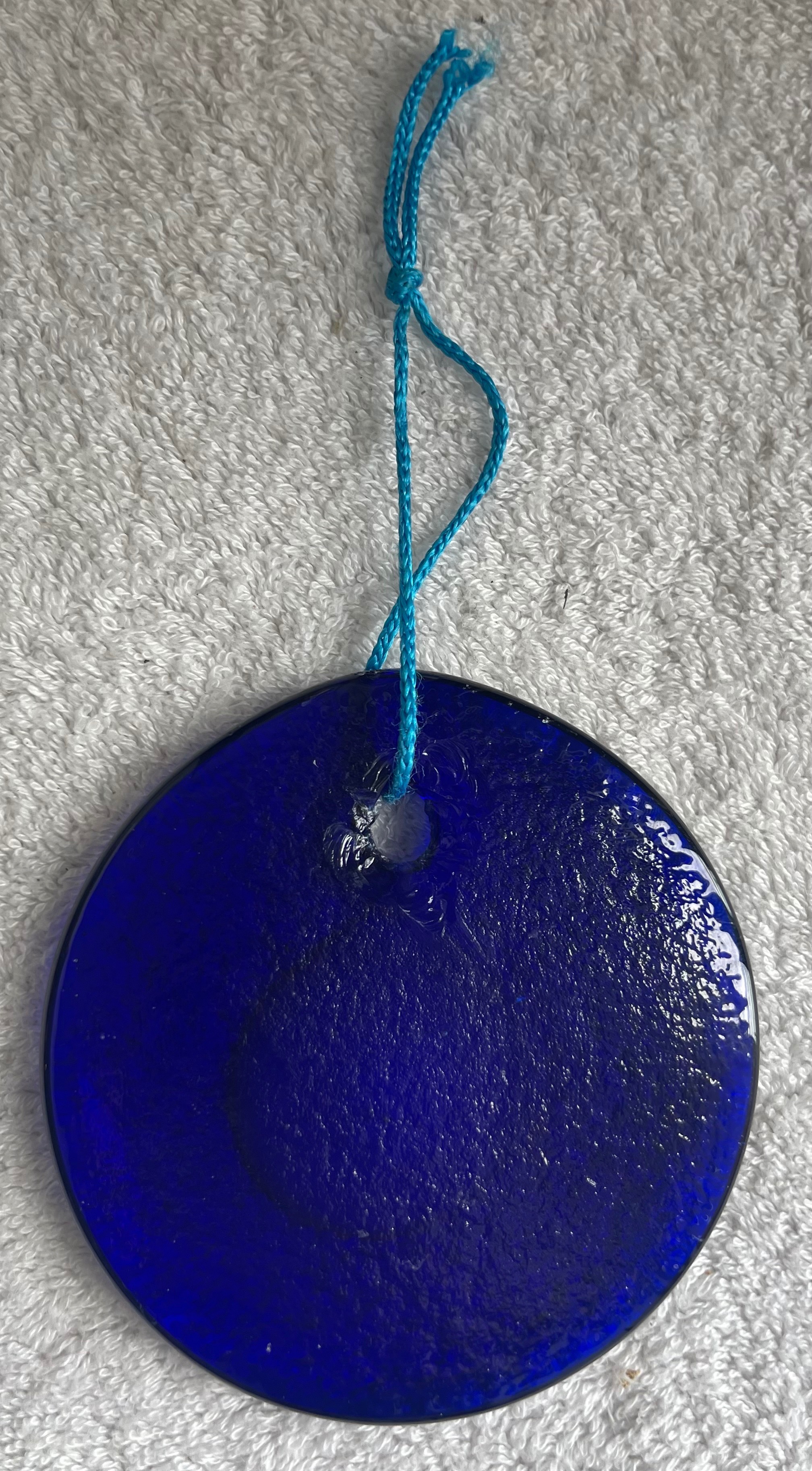 4" Traditional Turkish Evil Eye Glass Wall Hanging - photo 3