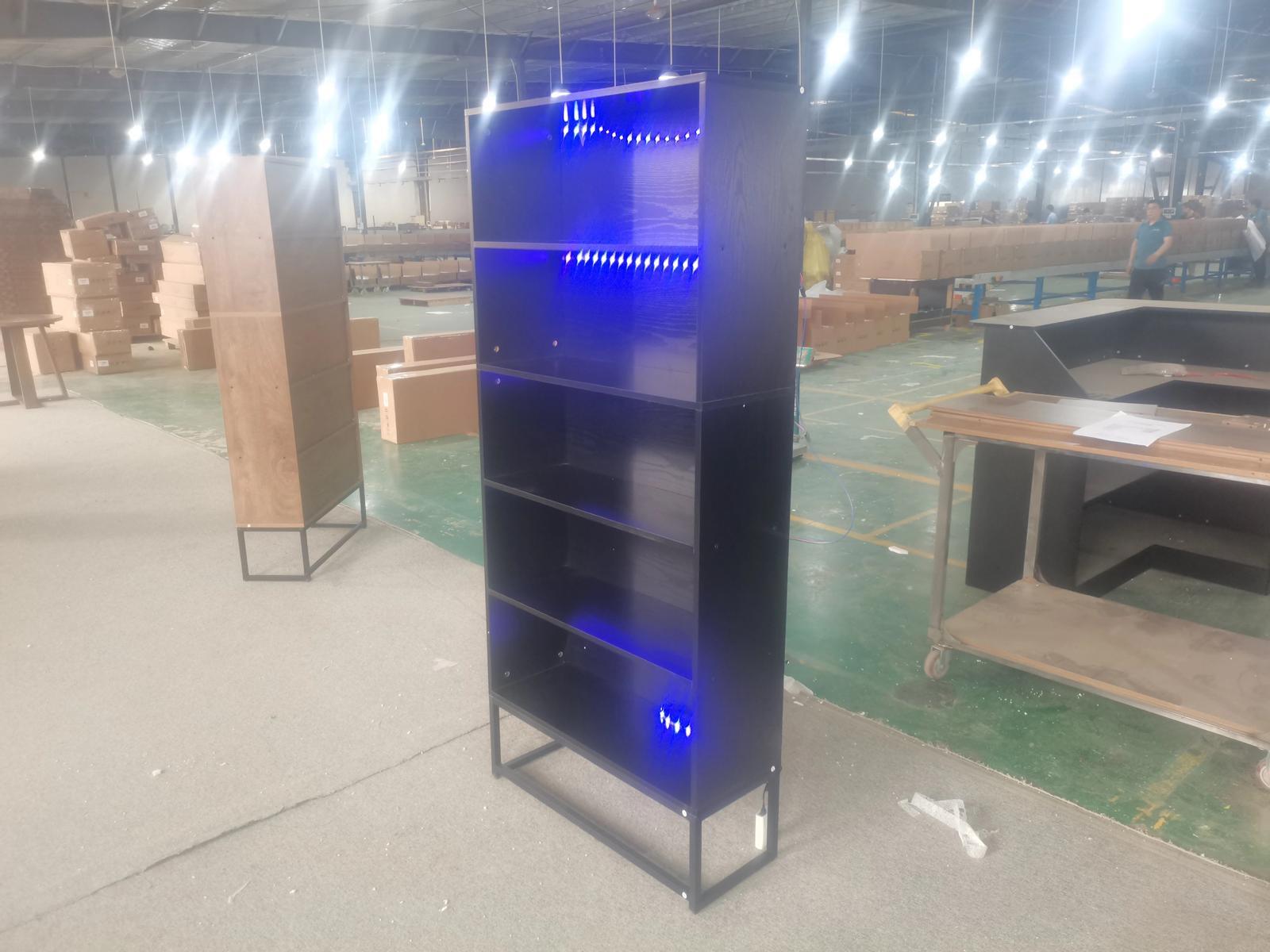 LED Display Cabinet – Modern Storage Unit - photo 2