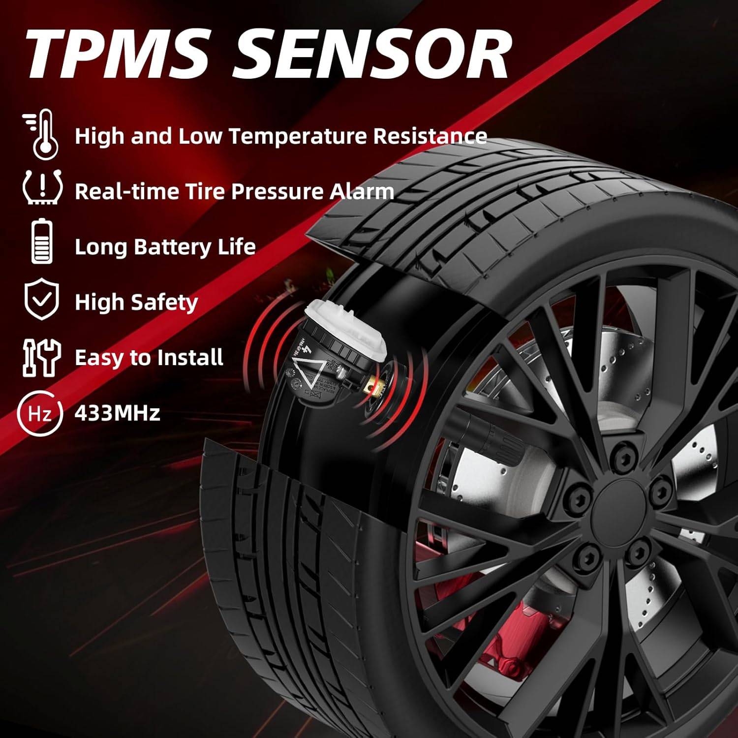 Pre-Programmed Tire Pressure Monitoring Sensor Fit for 2019-2022 - photo 5