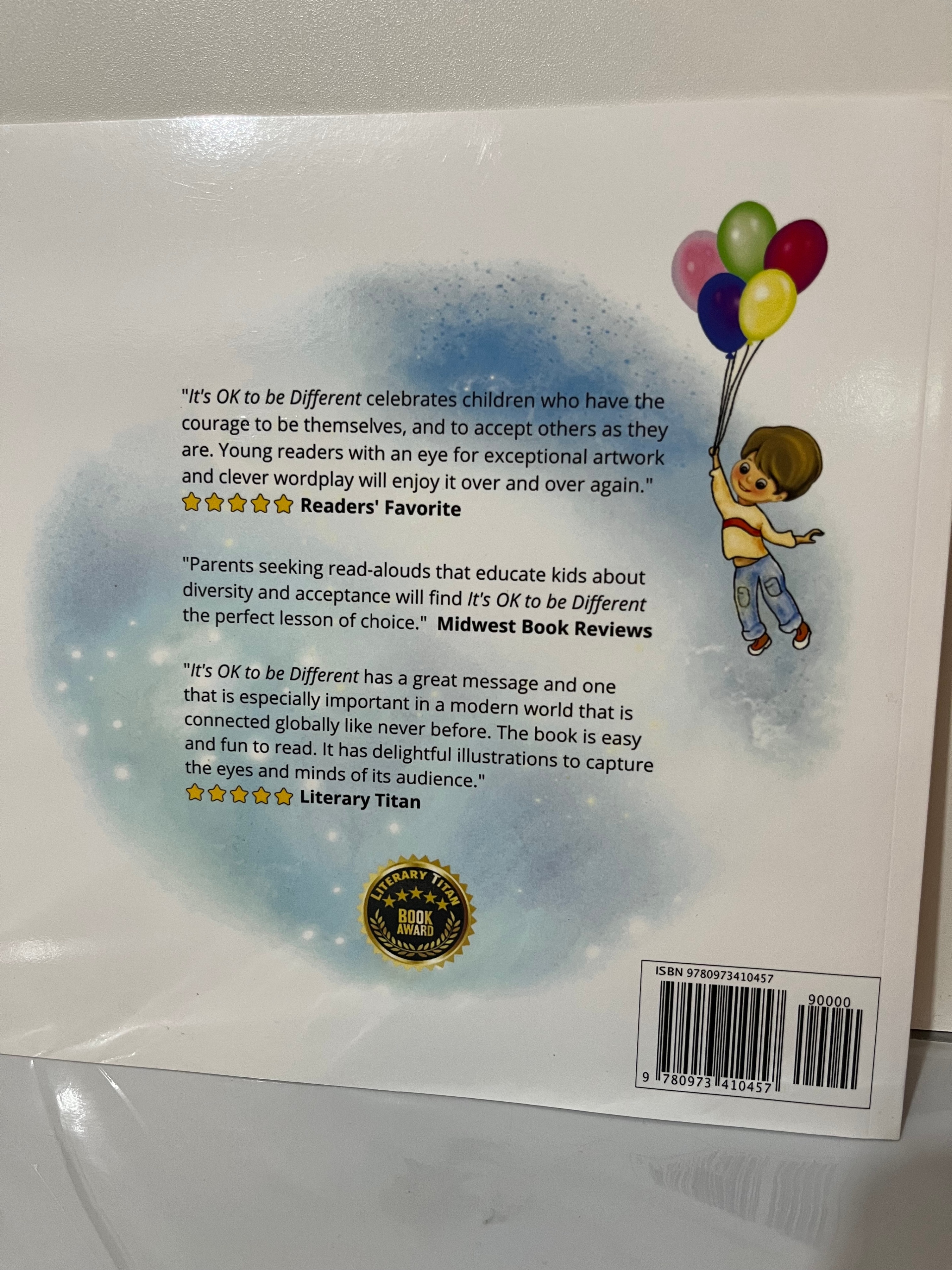 It's OK to be Different: Children's Picture Book About Diversity - photo 3