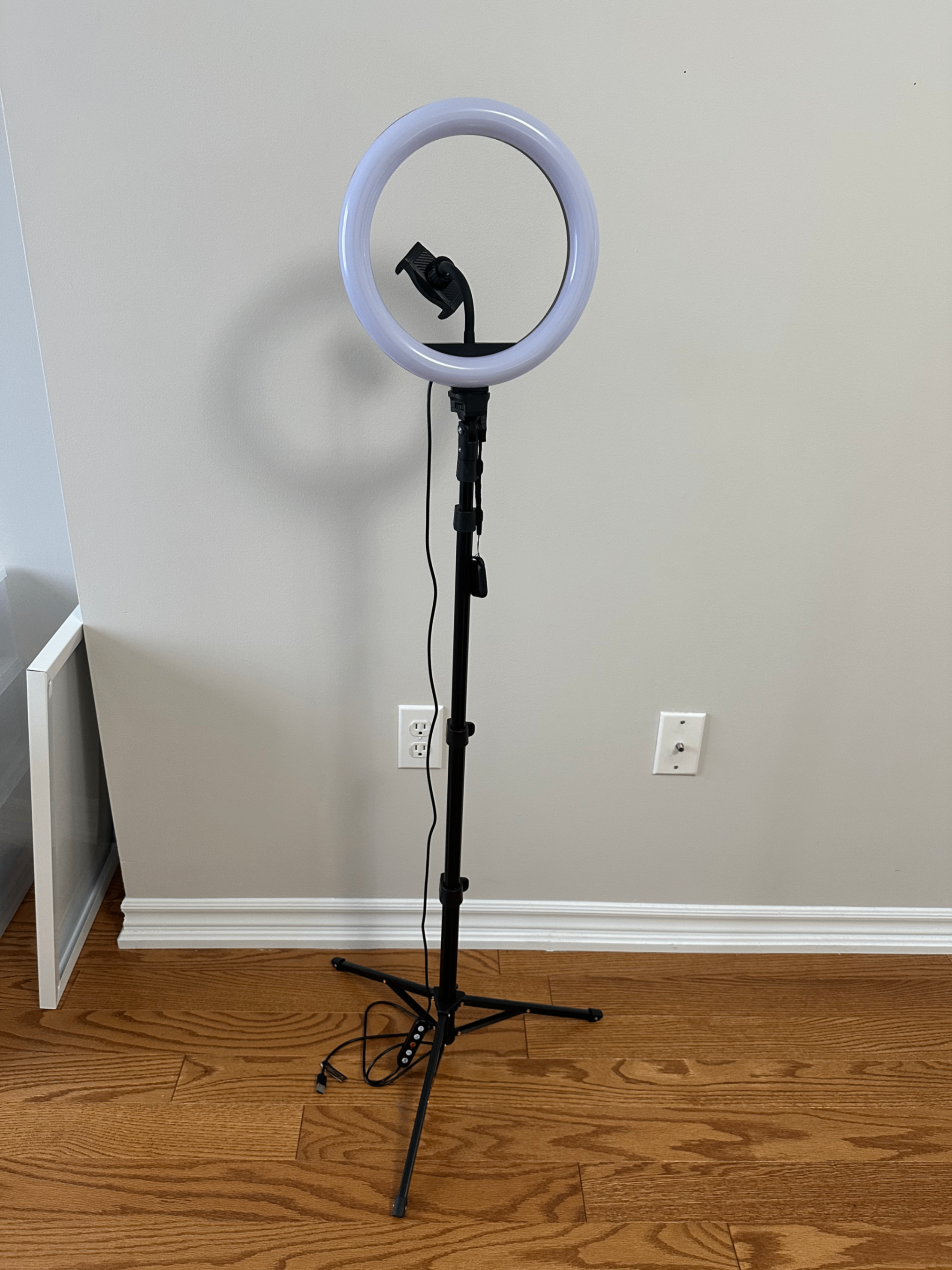 Weilisi 10inch rgb selfie ring light with tripod stand - photo 3