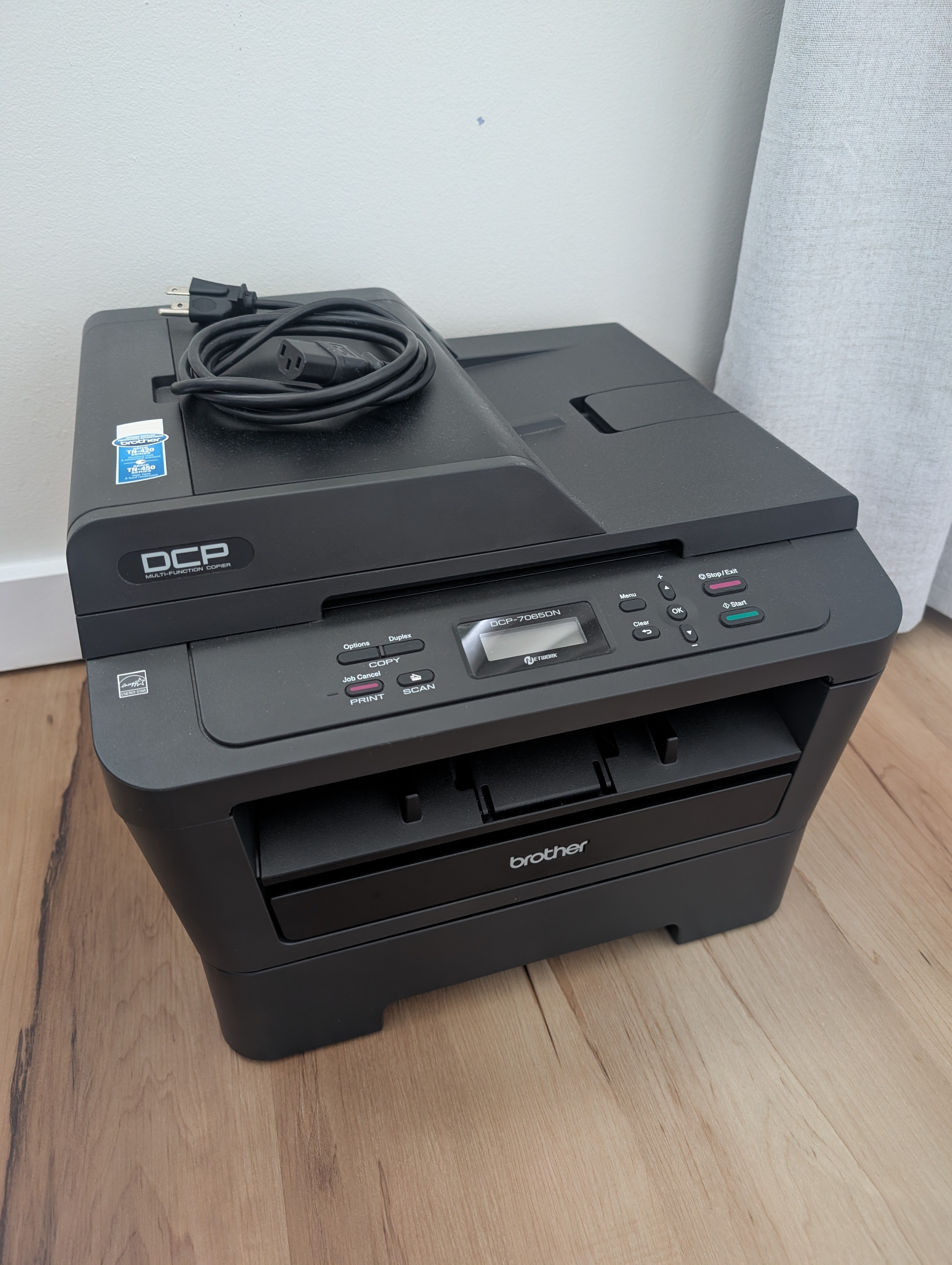 Laser Printer.  Brother DCP-7065DN