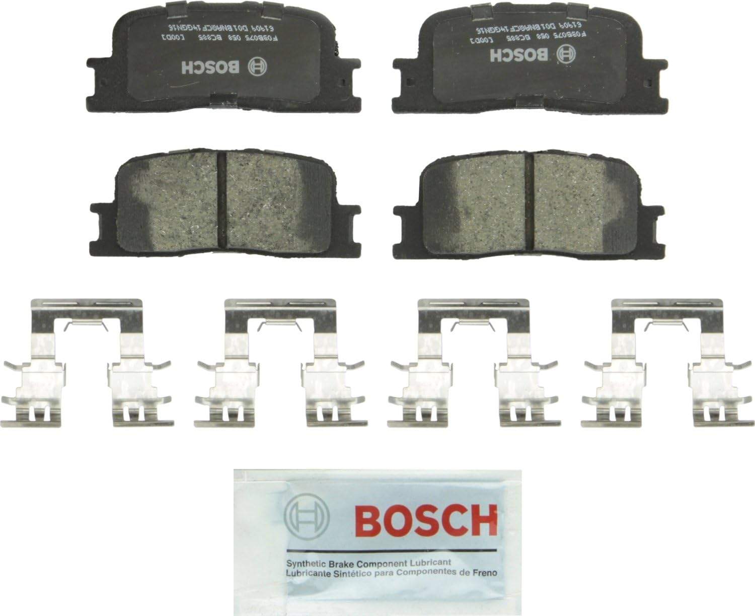 Bosch BC885 QuietCast Rear Brake Pads Camry Lexus Set - photo 2
