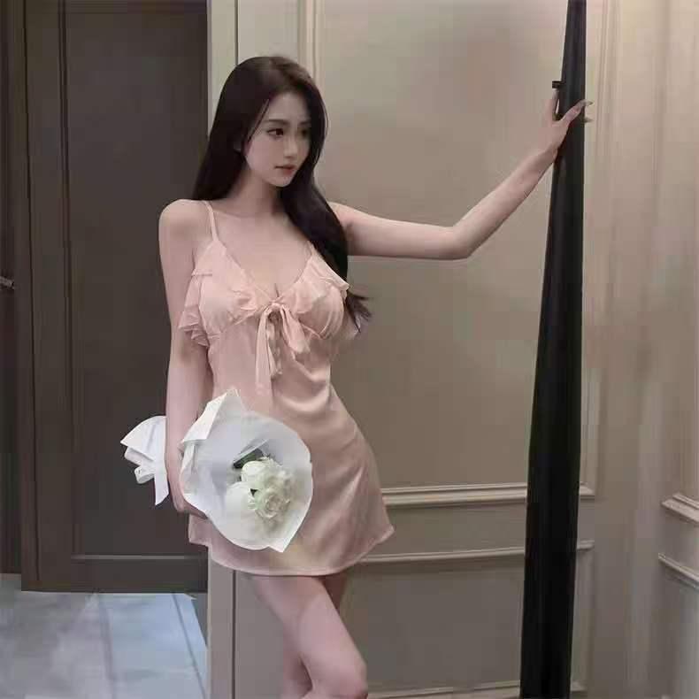 Pink Bow Slip Dress - photo 4