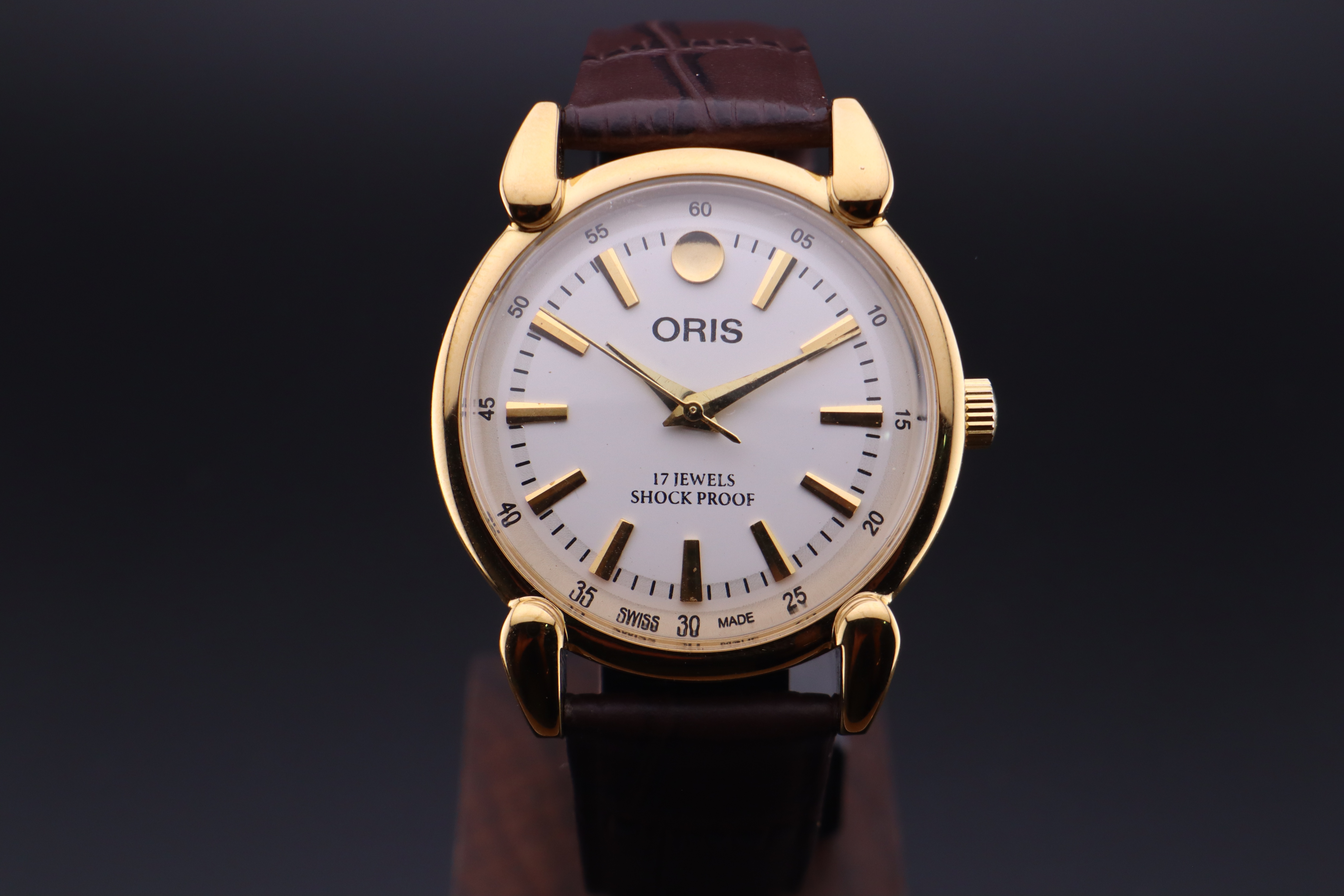Vintage Oris Swiss ST-96 Hand Wind Mechanical Men's Watch - photo 2