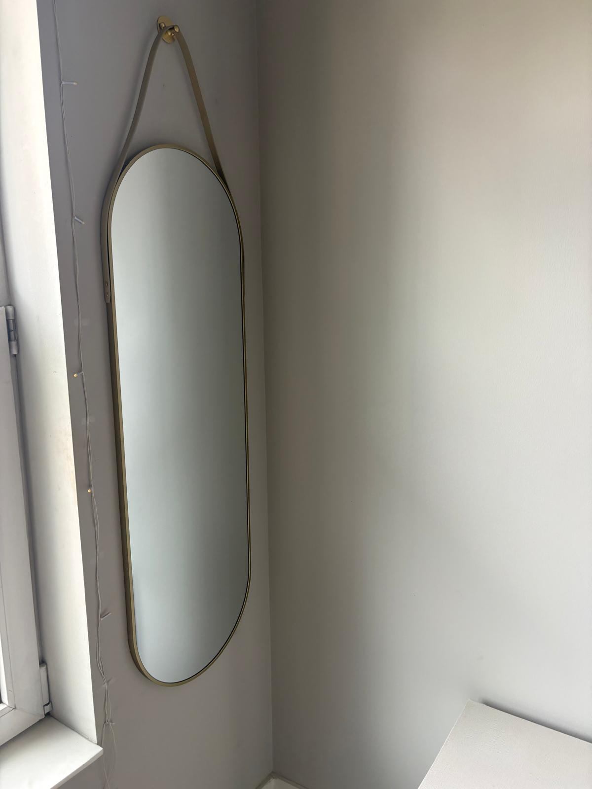 Oval full length Mirror (16" x 48") - photo 2