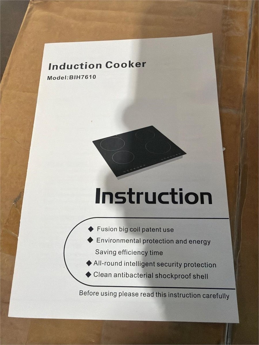 Cuatro Puntos 4-Element Induction Cooktop Model BIH7610 - Black - photo 5