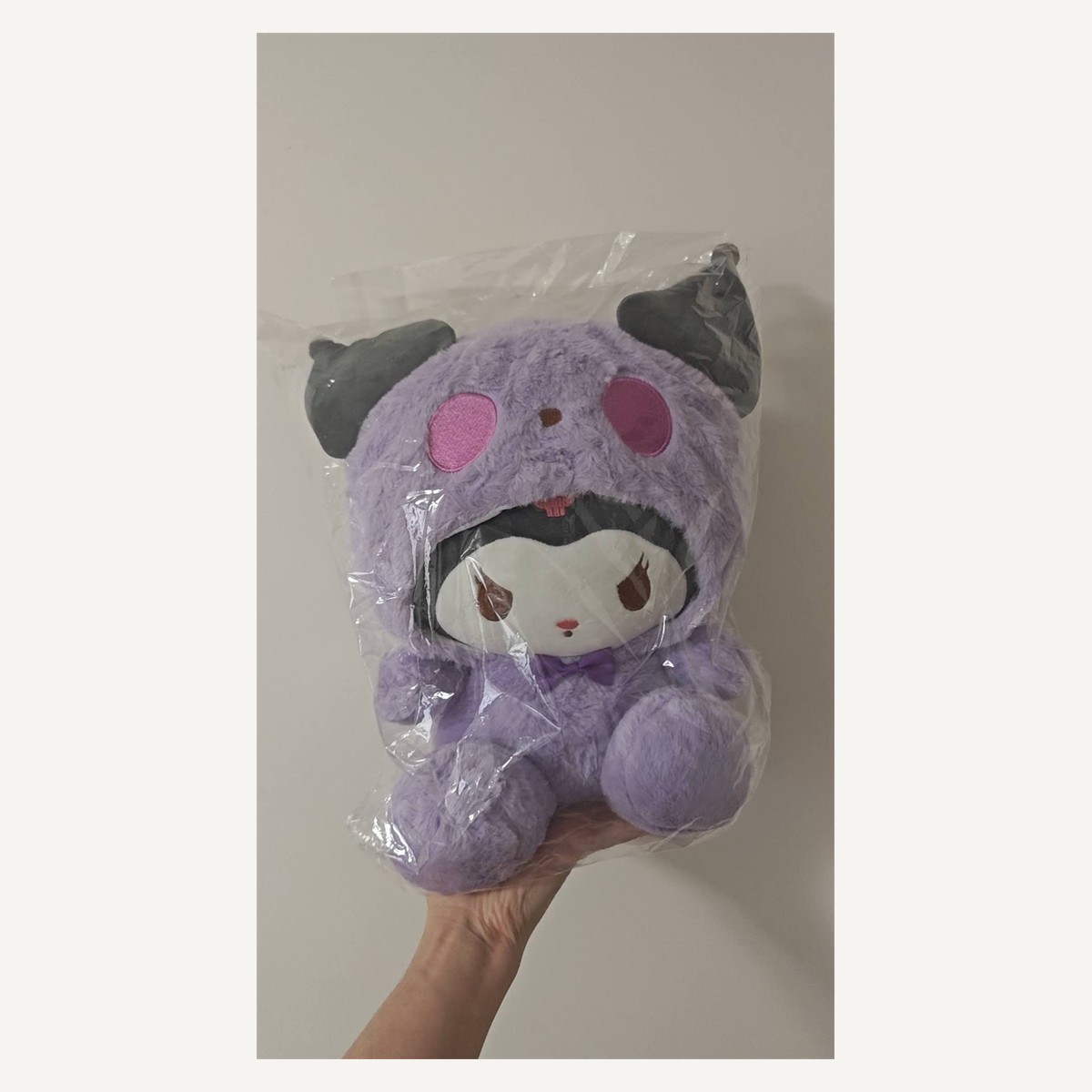 Purple Character Plush Toy