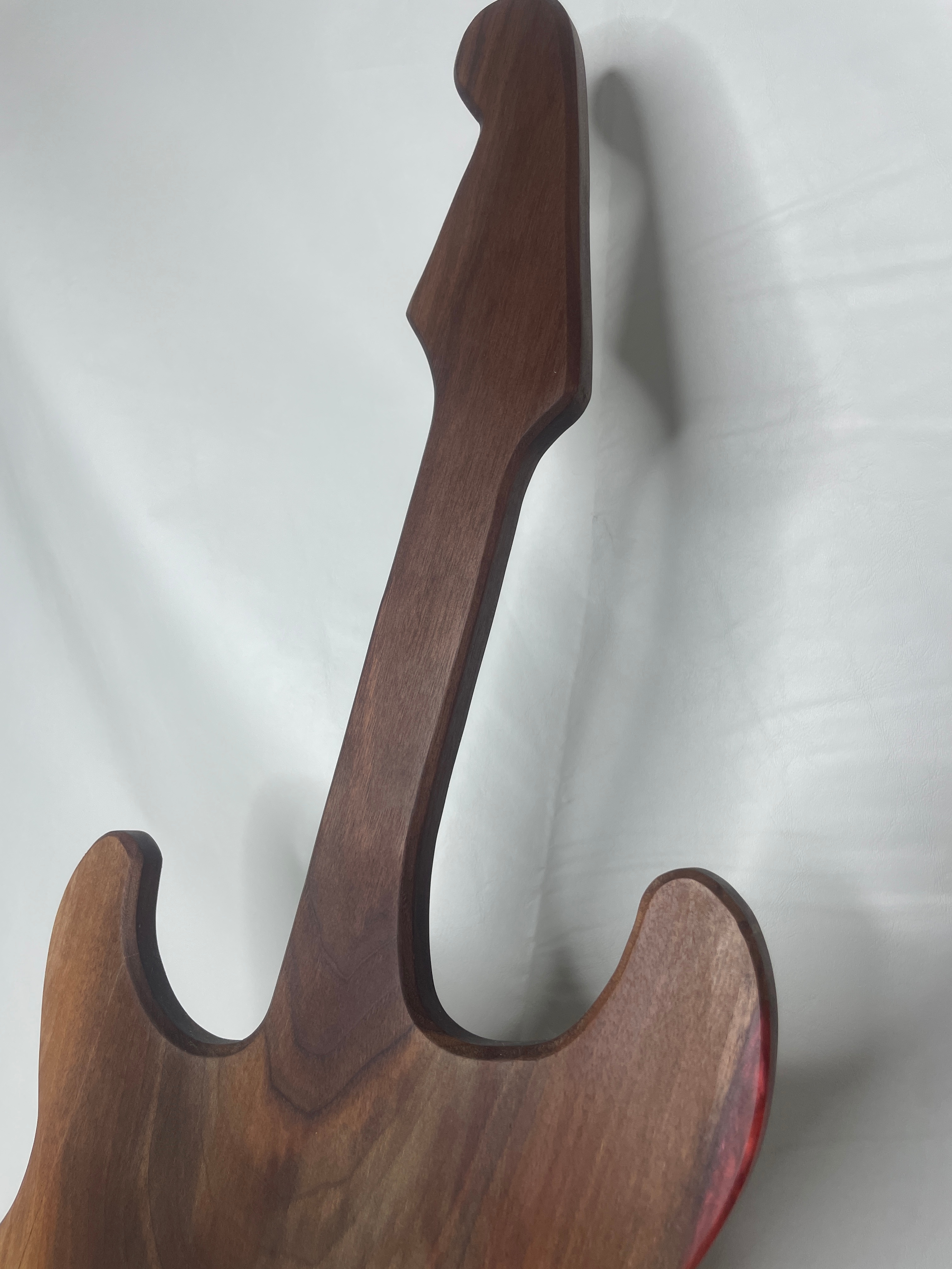 "Guitar"-Erie Board (Fender Charcuterie Board w/ Red Epoxy) - photo 3