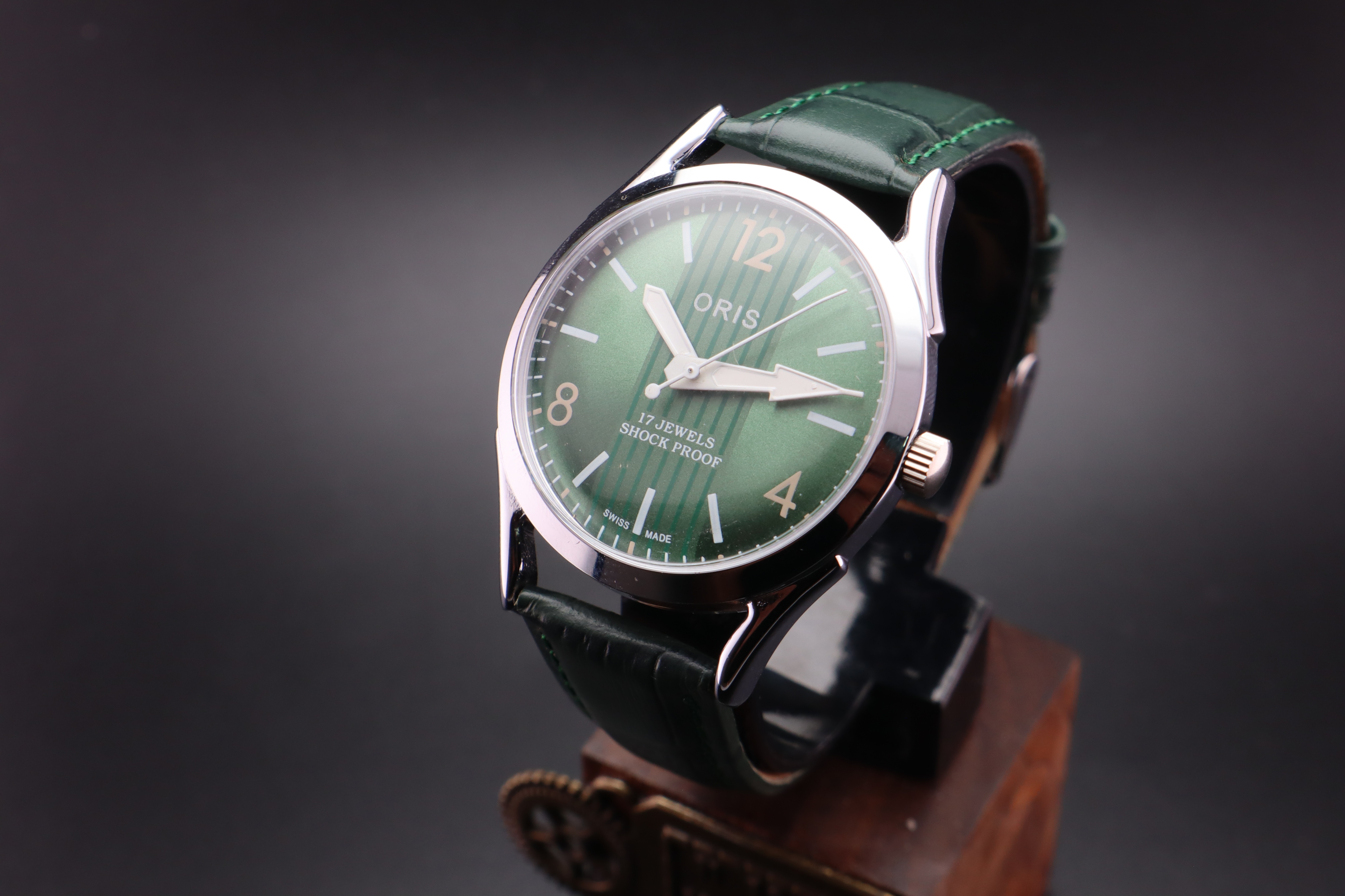 Vintage Oris Swiss ST-96 Hand Wind Mechanical Men's Watch - photo 3