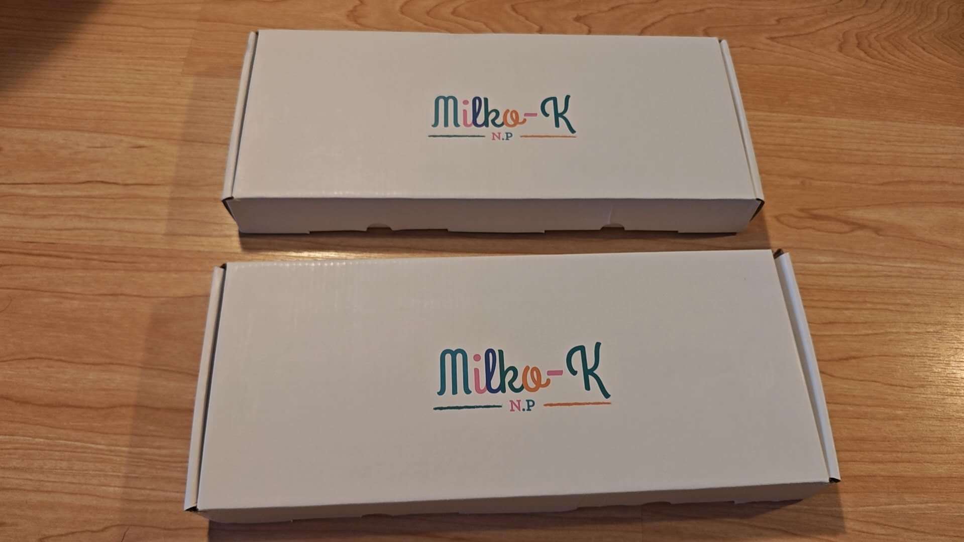 2 New Cute Milko-K NP Keycap Sets - Bundle
