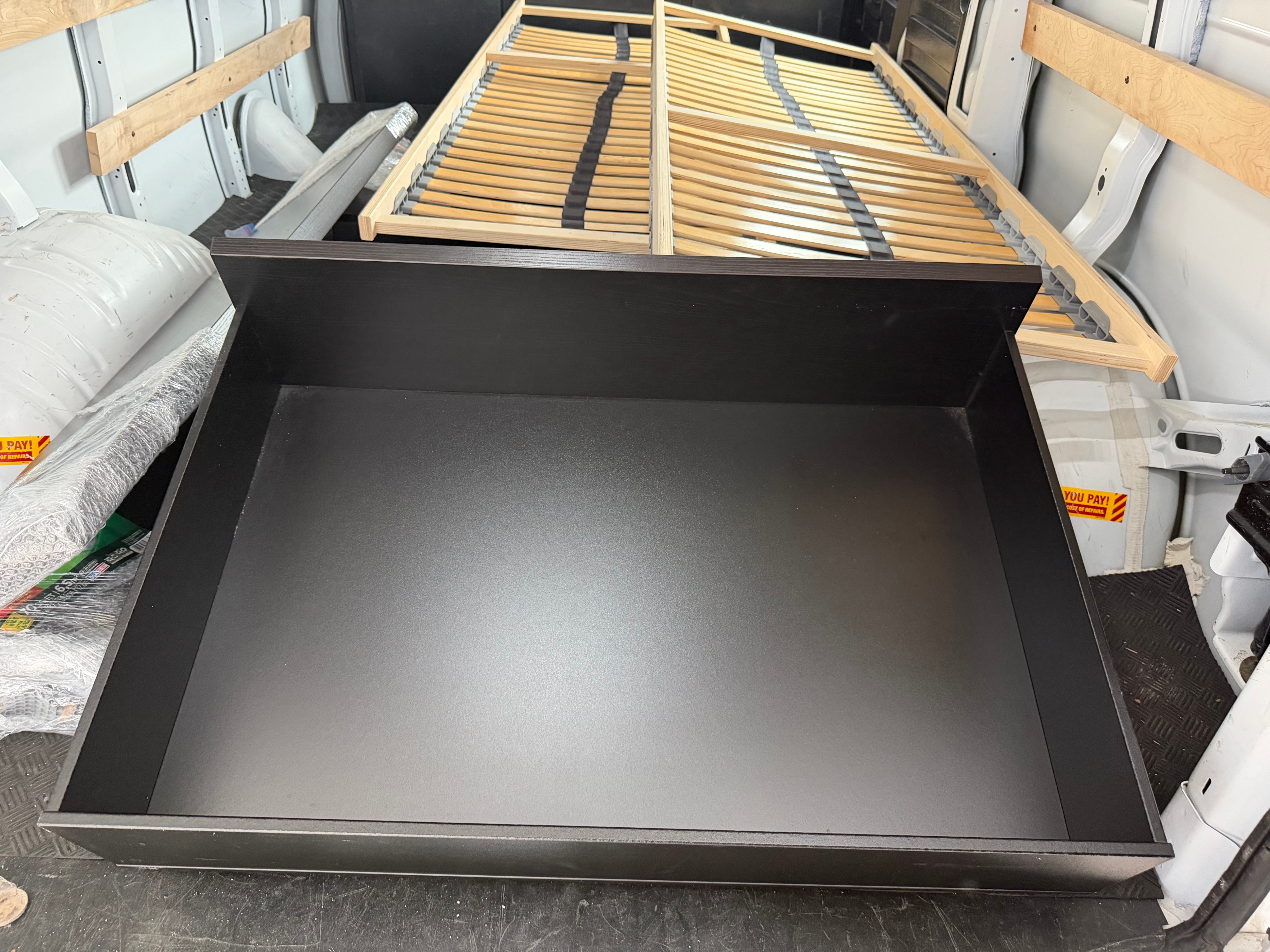 IKEA MALM Bed Frame with 4 Drawers - FREE DELIVERY