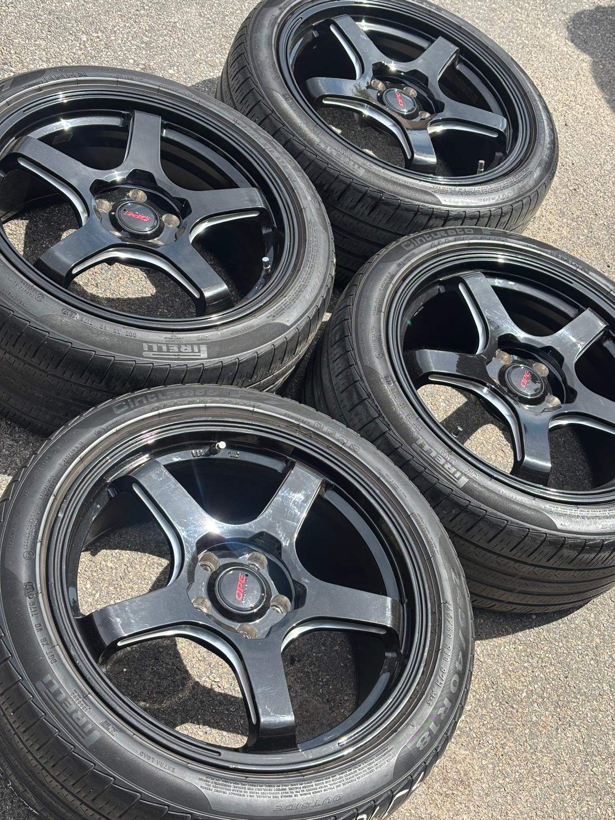 18”OPE FF05(5x112)+245/40/R18 Pirelli-C & E Class/CLA/Jetta/Golf - photo 3