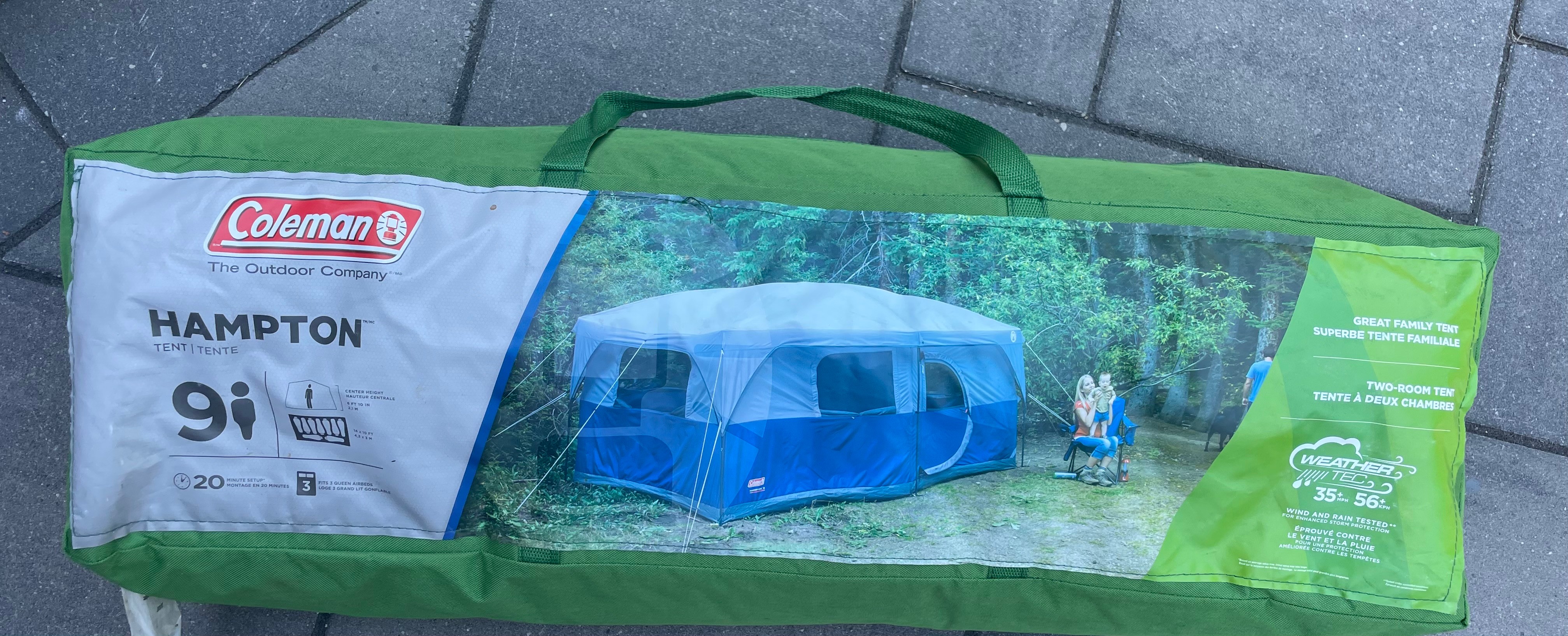 Coleman Hampton 9-Person Family Tent - Good condition - photo 2