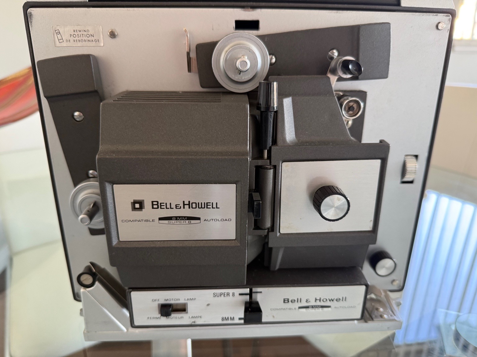 Bell & Howell Dual 8 Home Movie Projector - photo 4