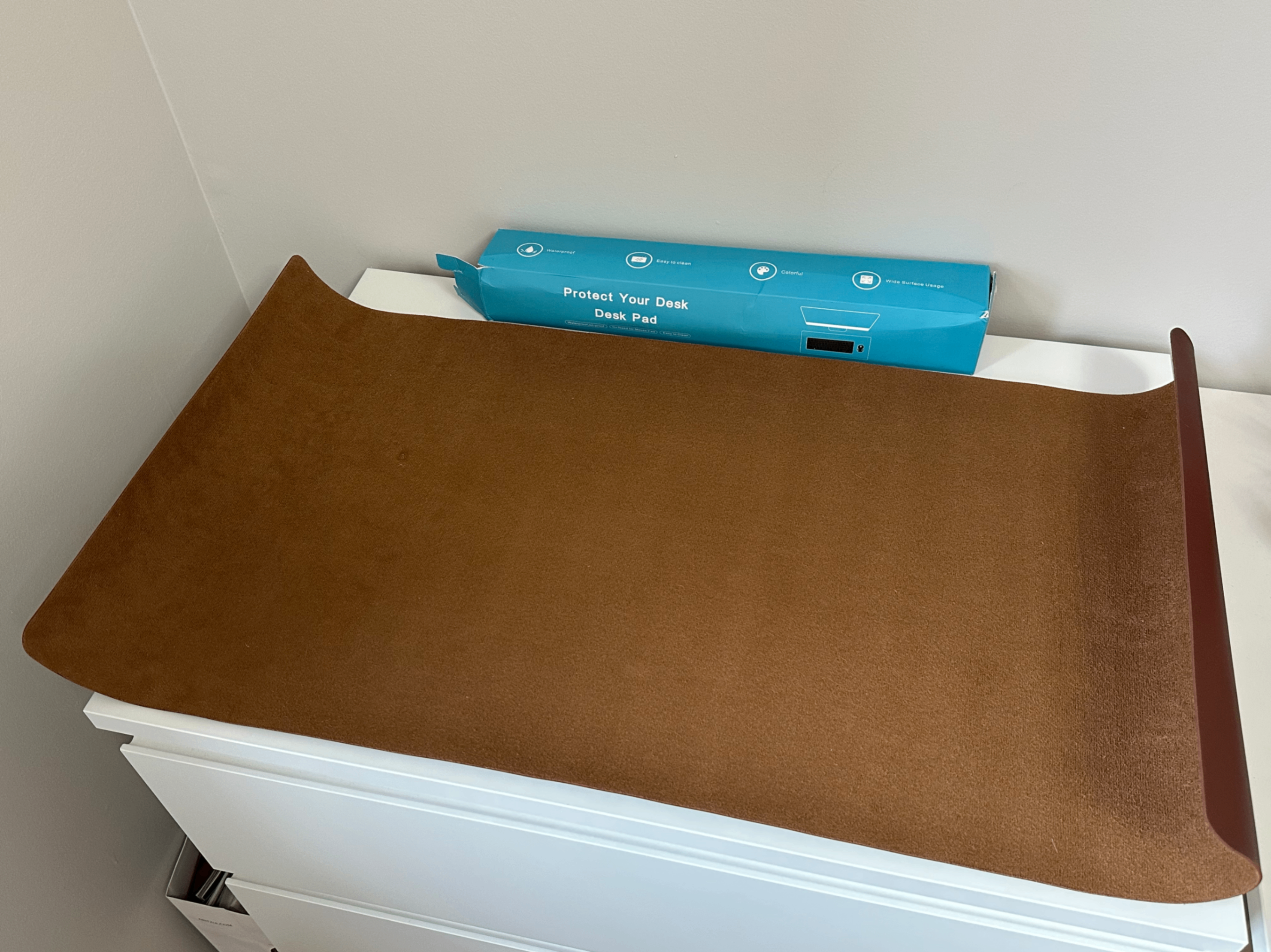 32”x16” leather desk pad - photo 2