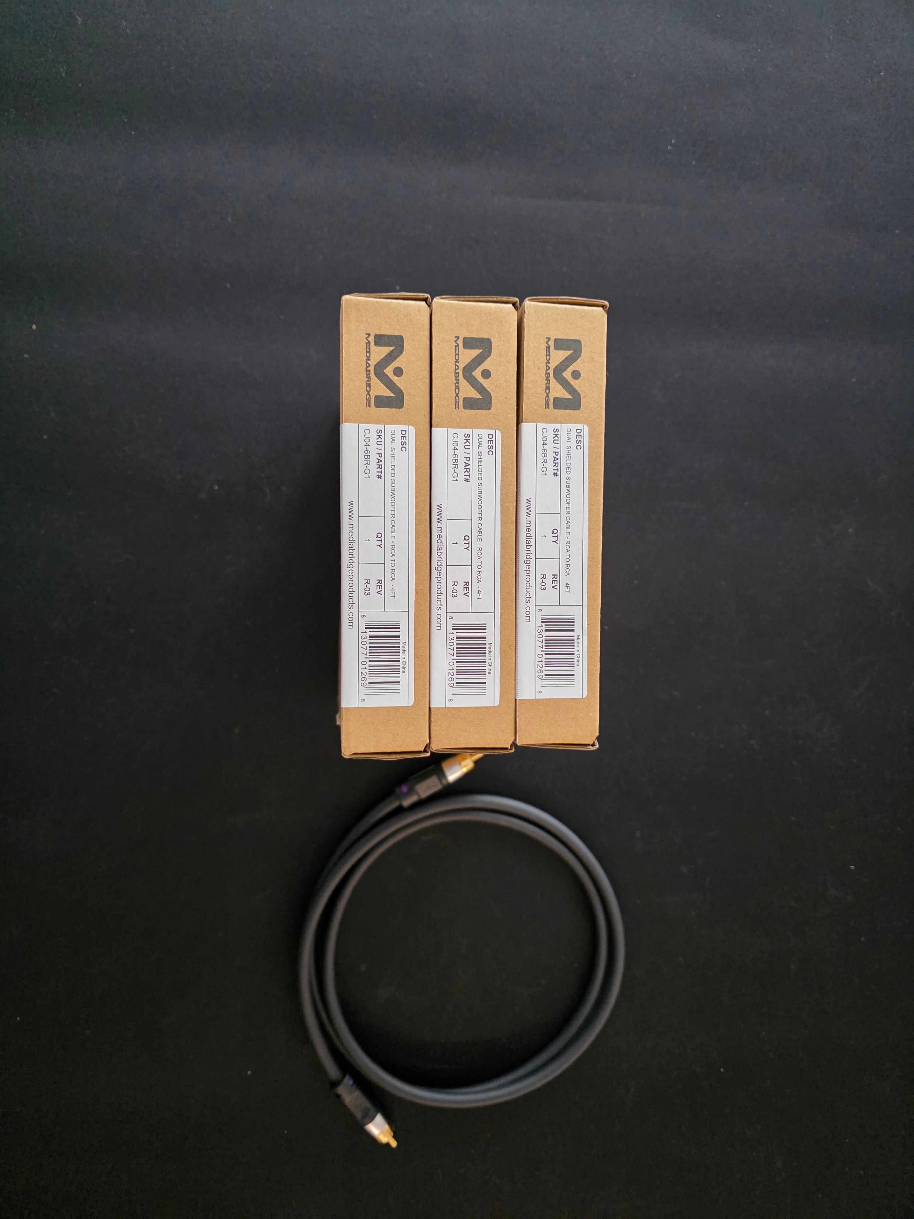 ULTRA Series Subwoofer Cable – Dual Shielded RCA to RCA - photo 2