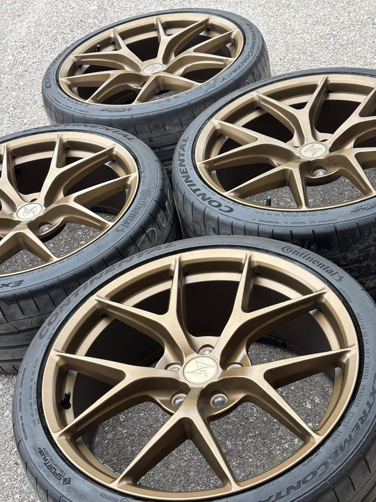 19"Sentali(5x112)+245/35/R19 Conti-A5/A4/TT/Passat/Jetta/C Class