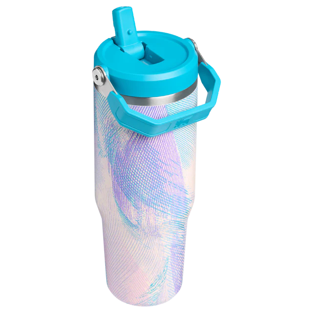 IceFlow Flip Straw Tumbler 30 Oz - Sea Glass Plume - photo 3