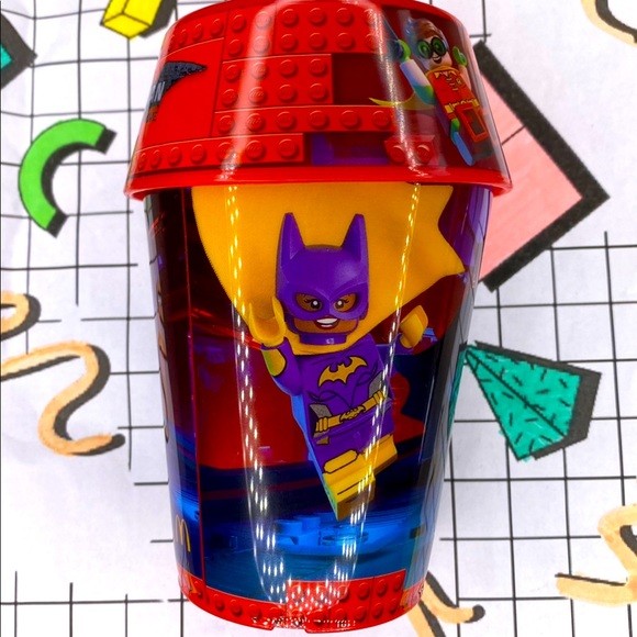 2017 McDonalds Lego Batman Movie Batgirl Drinking Cup (New) - photo 2
