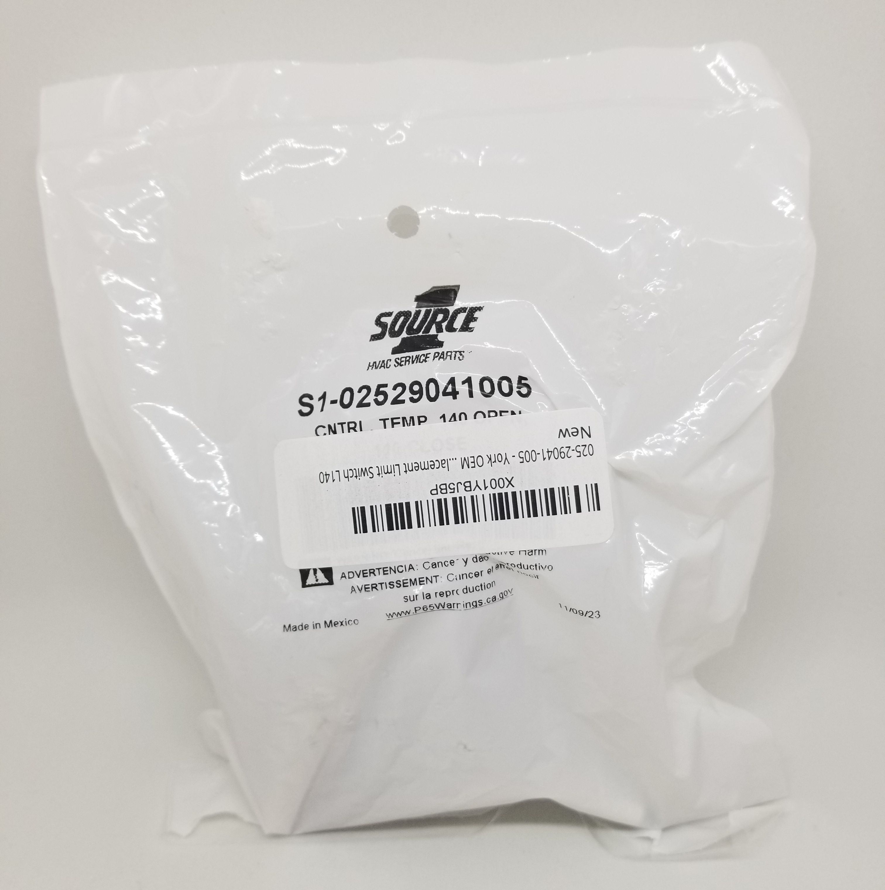 Source HVAC Service Parts Limit Switch L140-30F - photo 3