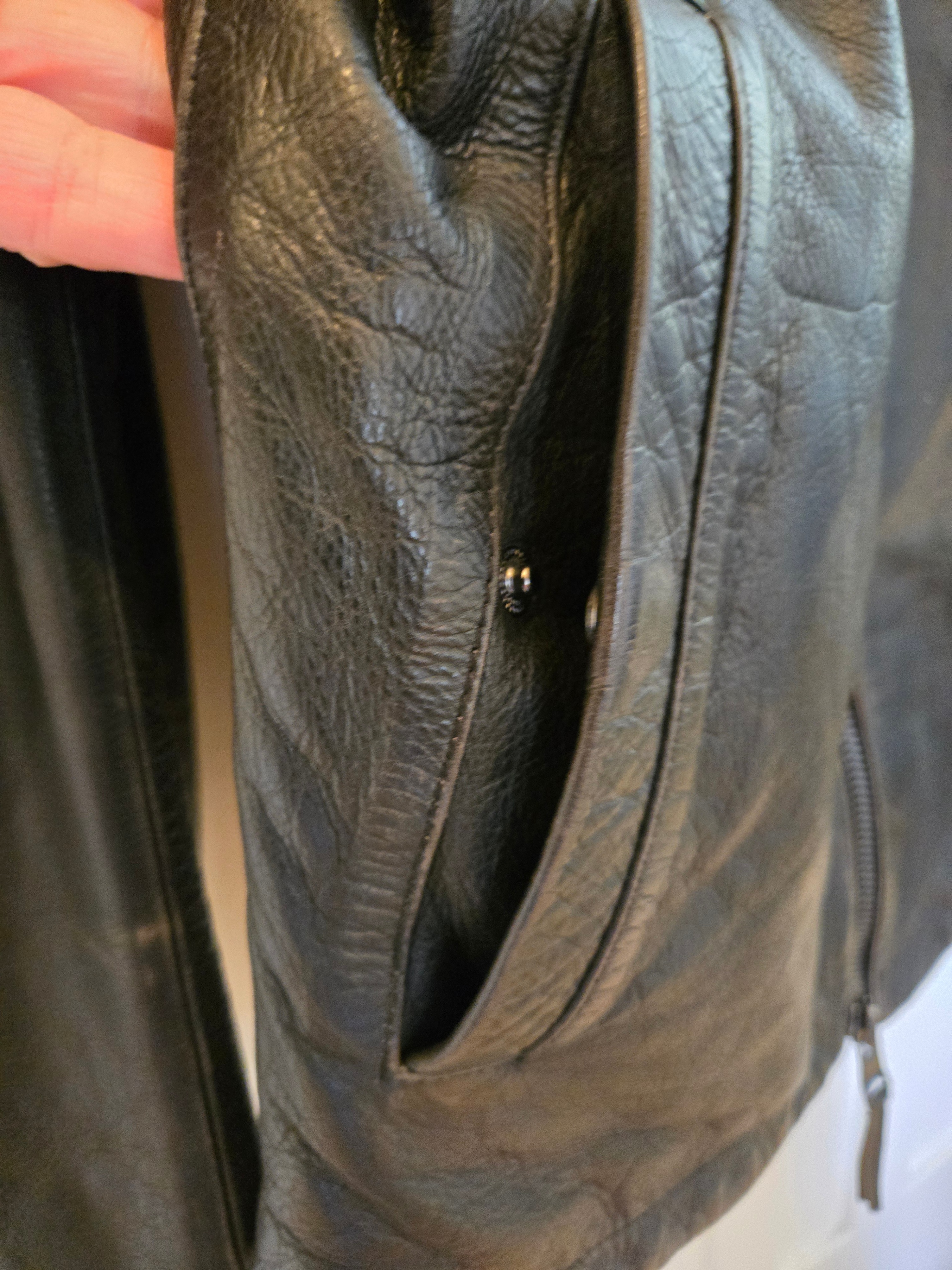 Banana Republic Leather Biker Jacket - photo 5