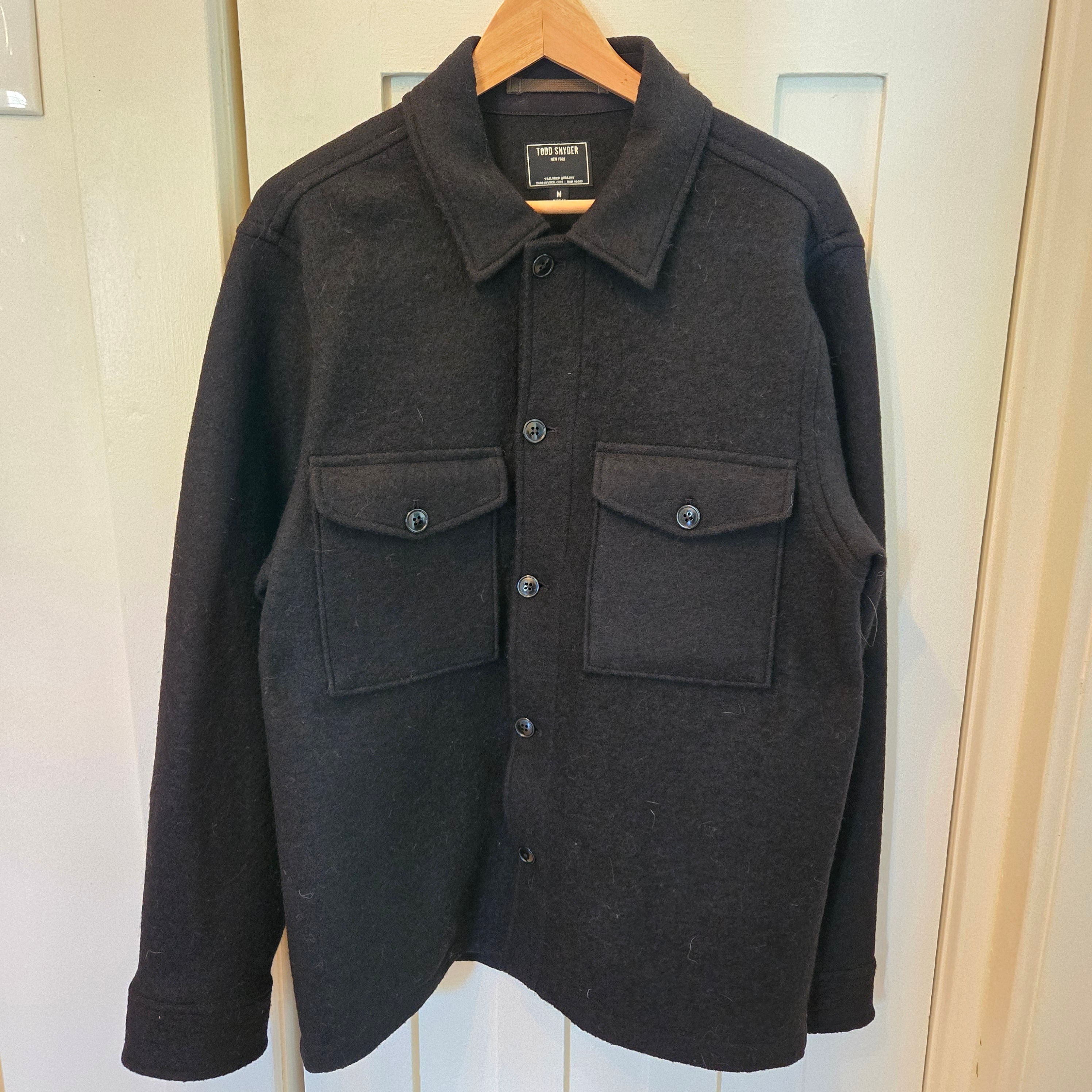 Todd Snyder Italian Wool Shirt Jacket - Medium