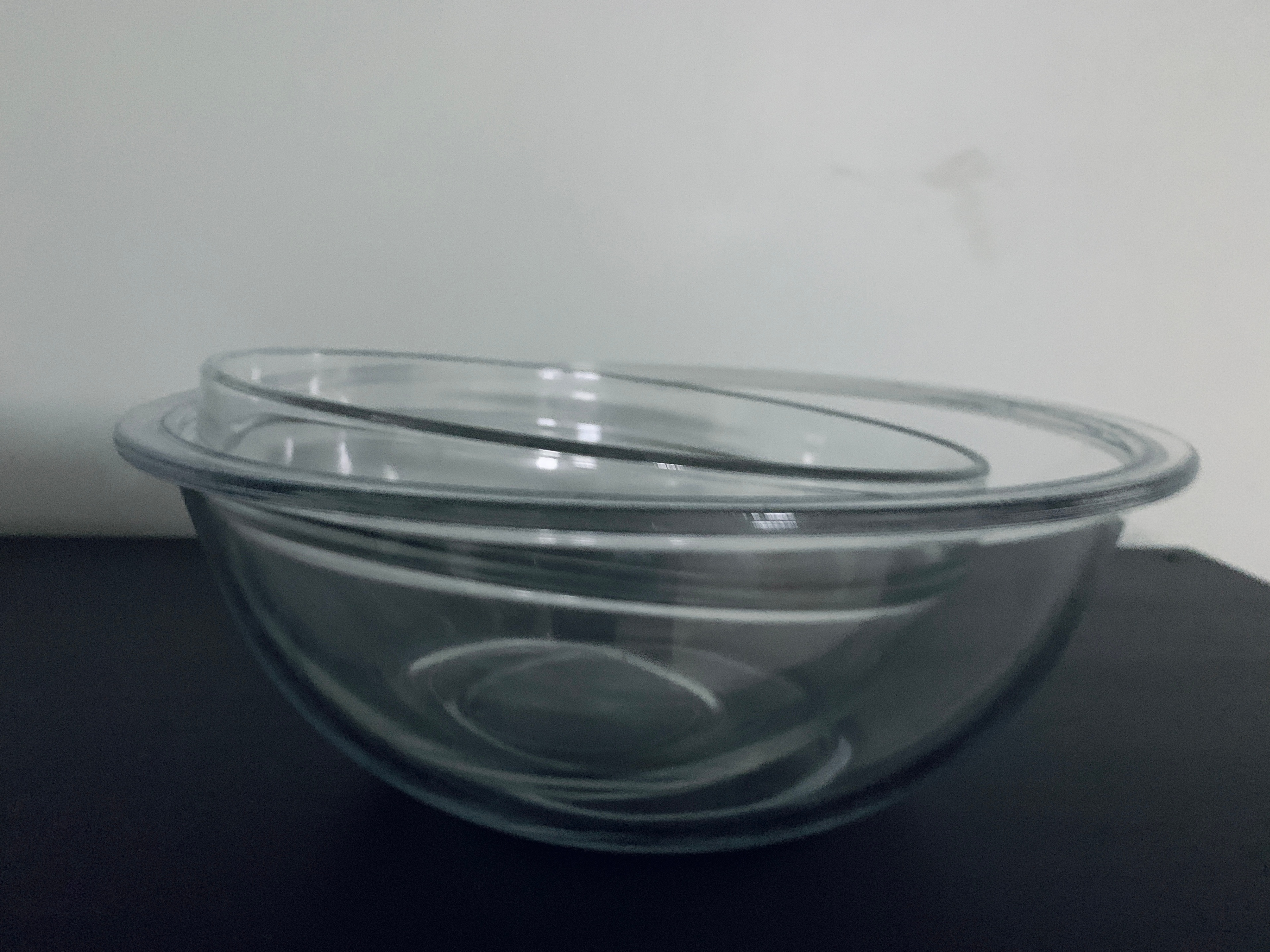2 Glass Mixing Bowls - 2 sizes - photo 2