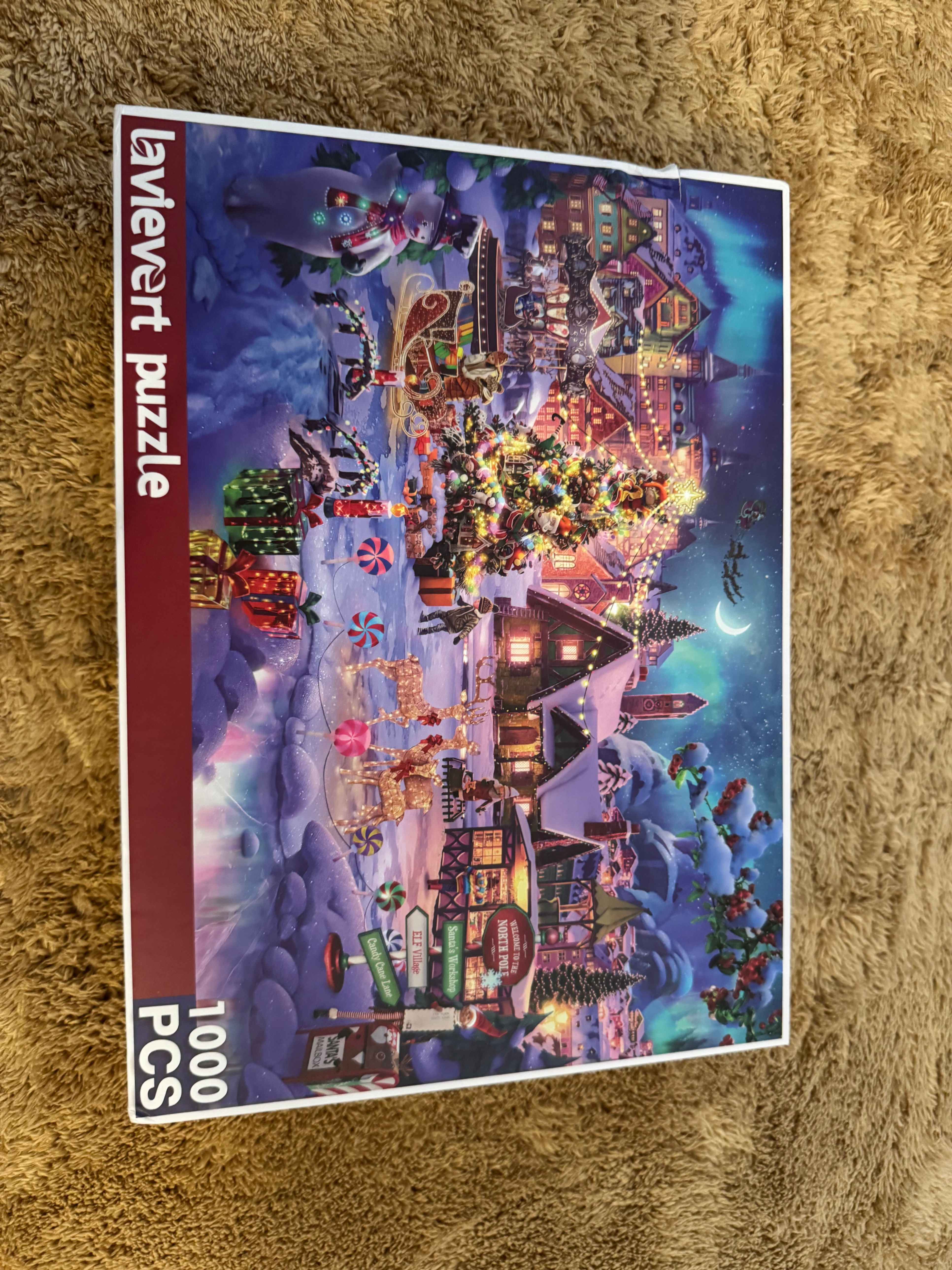 Lavievert Wooden Jigsaw Puzzle 1000 Piece Puzzle