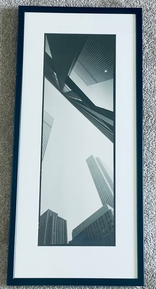 Black and White Architectural Photography 23.5 x 10.5 inches